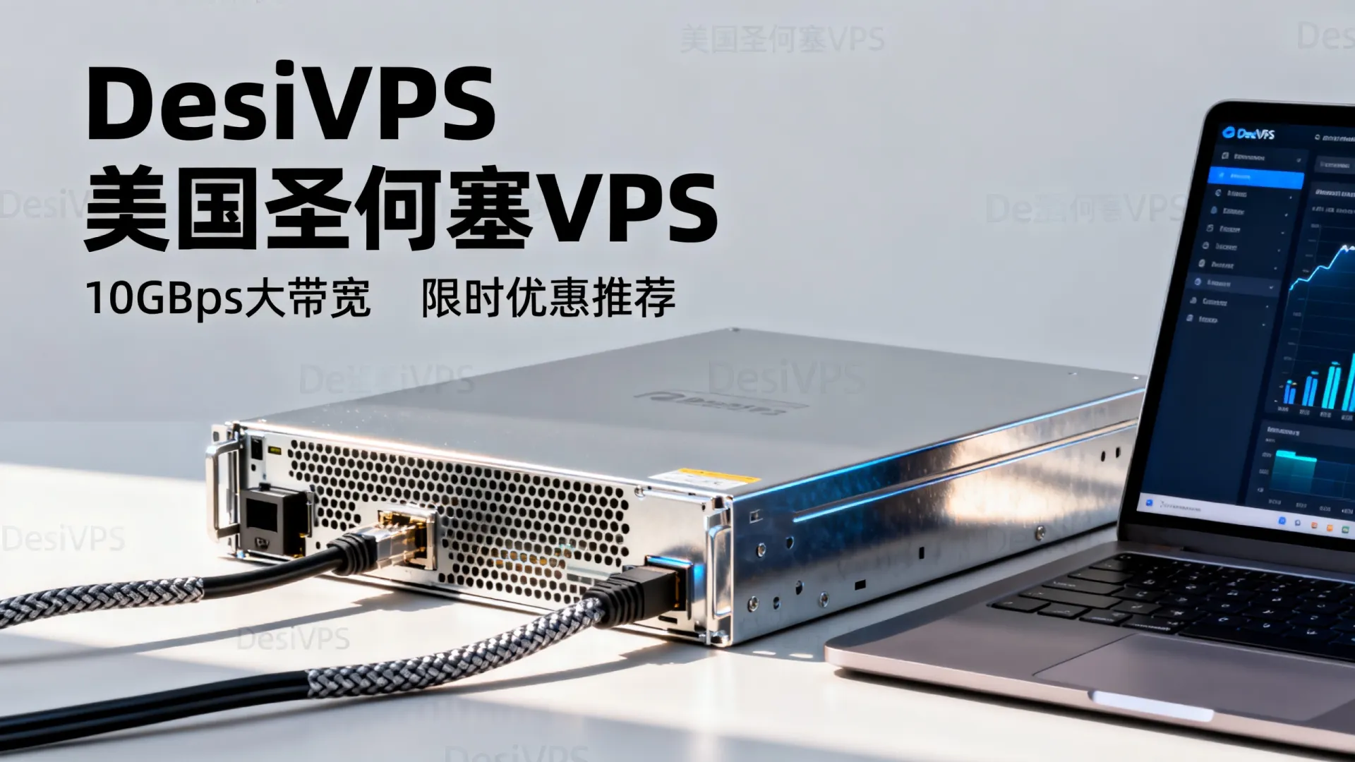 限时优惠 DesiVPS美国圣何塞10Gbps大带宽VPS