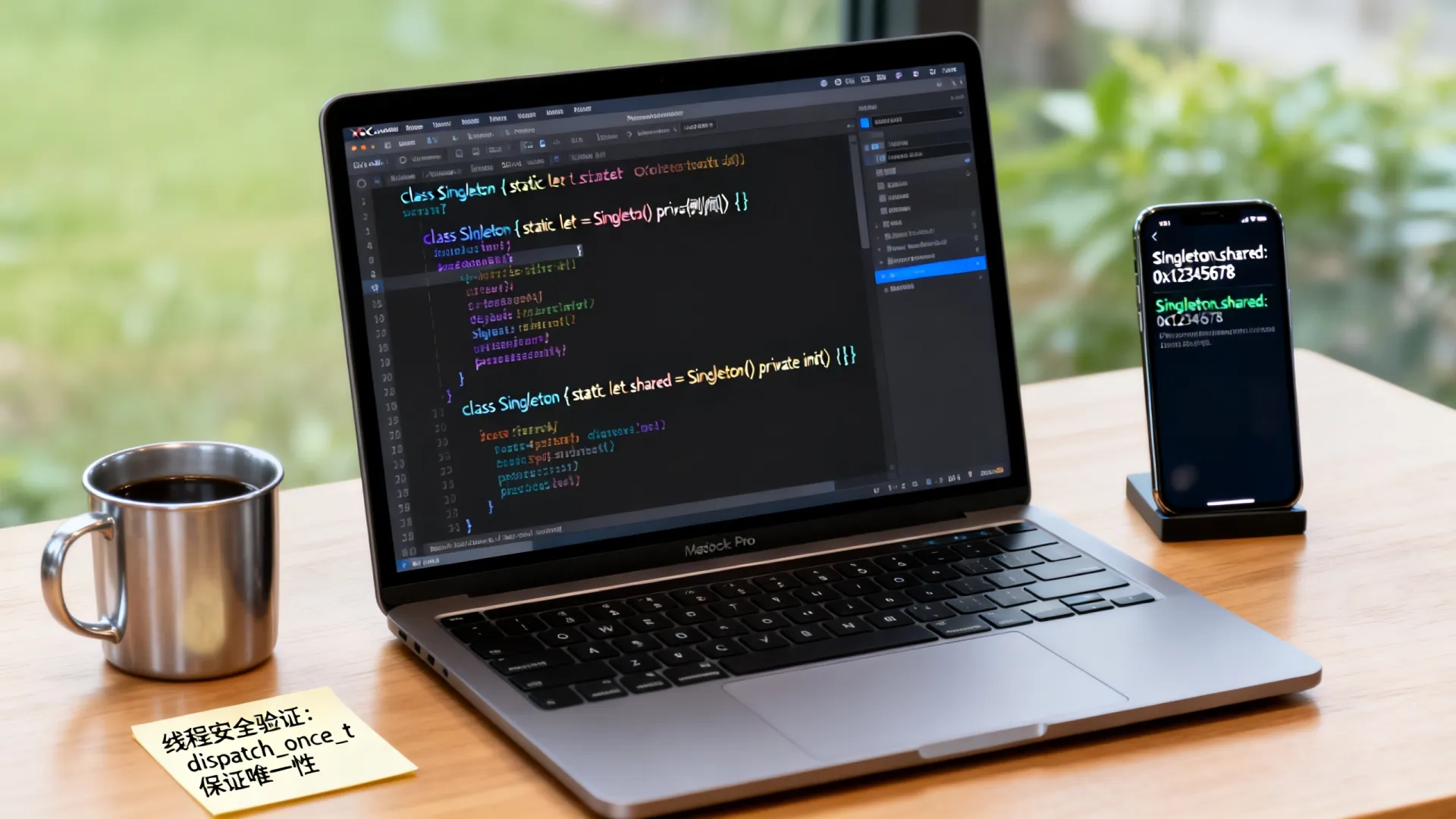 iOS开发单例模式怎么写，单例模式线程安全吗？