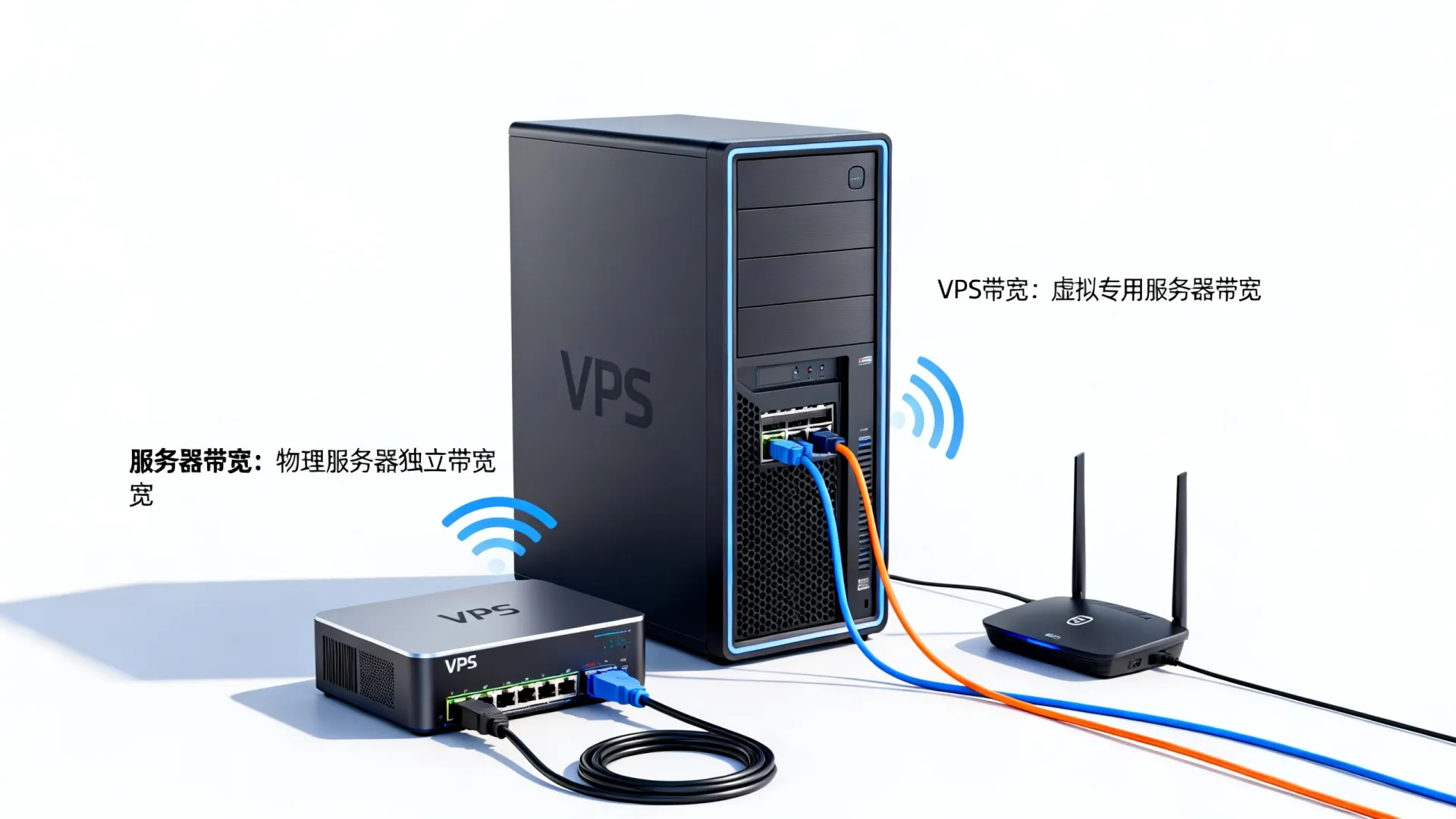 VPS带宽和服务器带宽区别