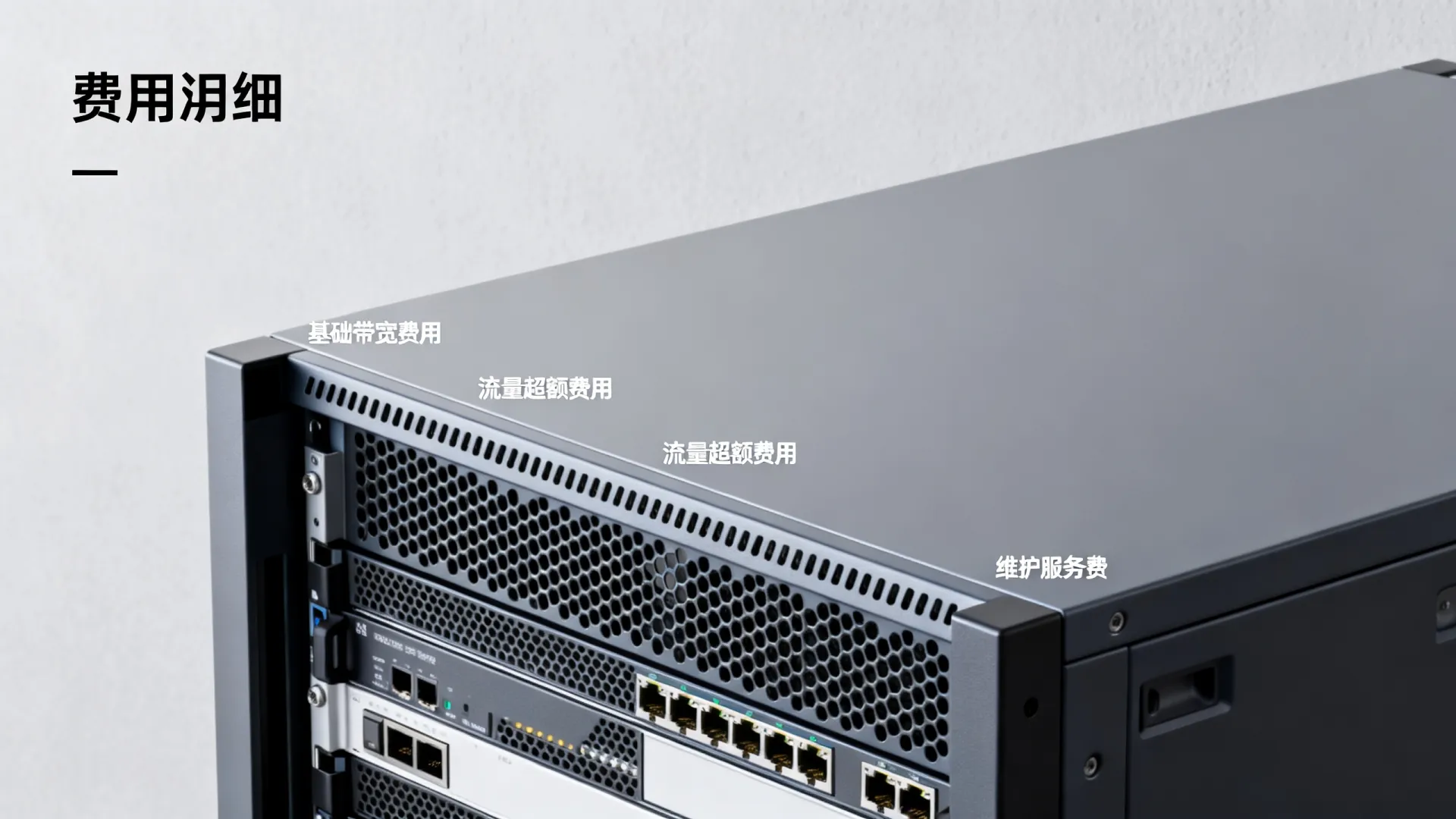 服务器带宽费用明细