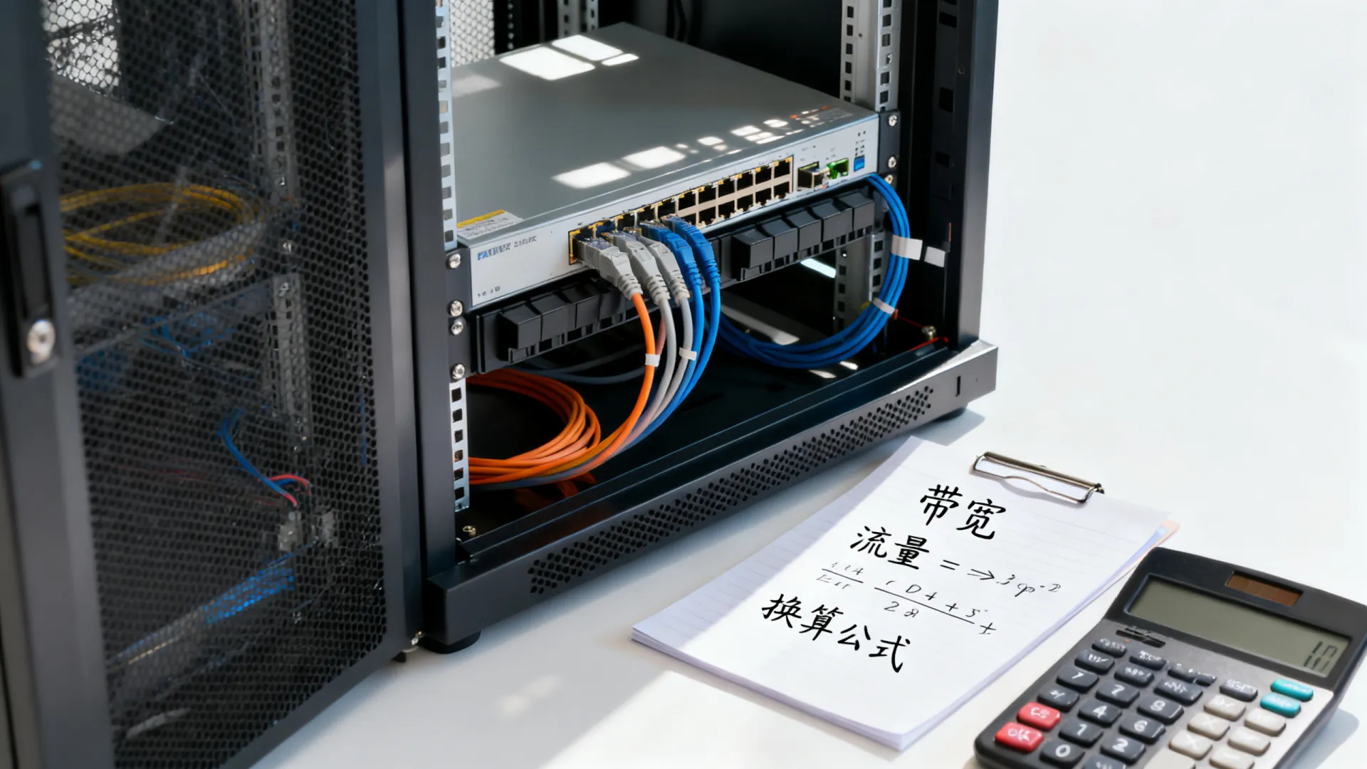 服务器带宽流量怎么换算？3分钟学会计算方法