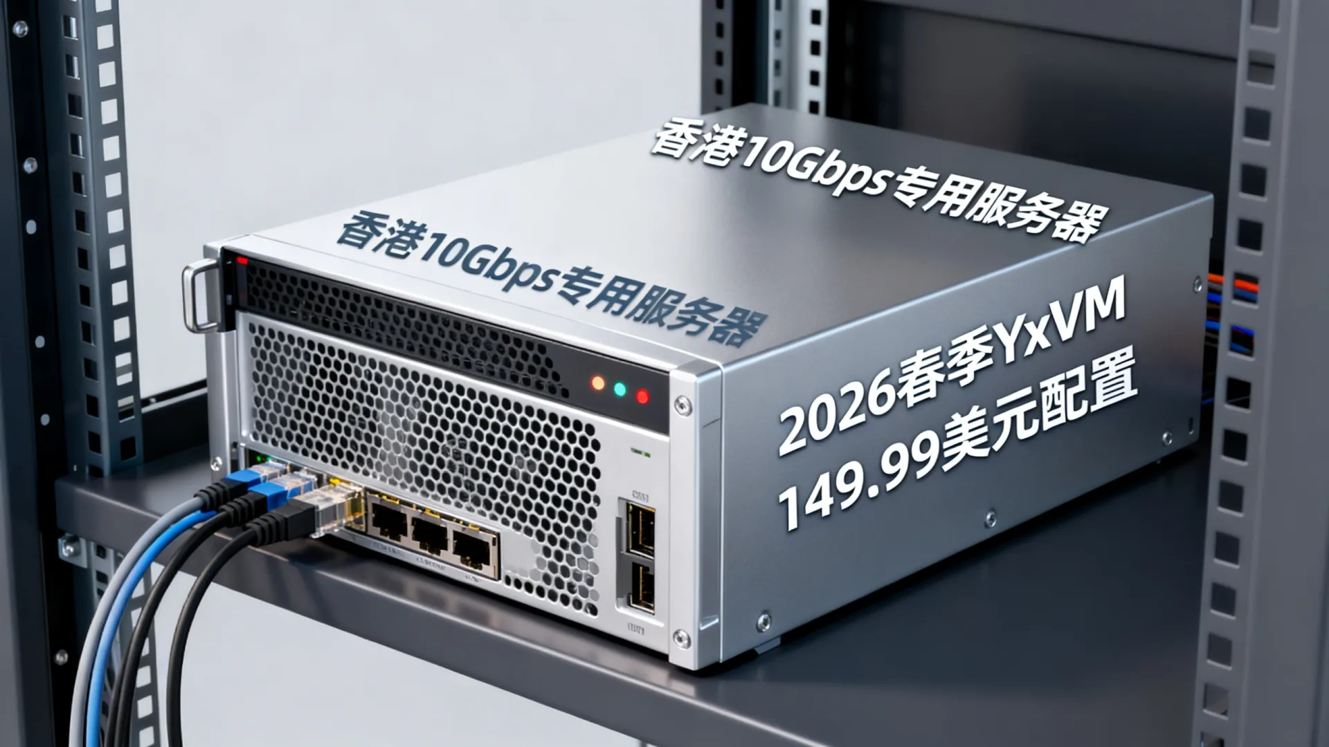 2026春季 YxVM香港10Gbps带宽专用服务器