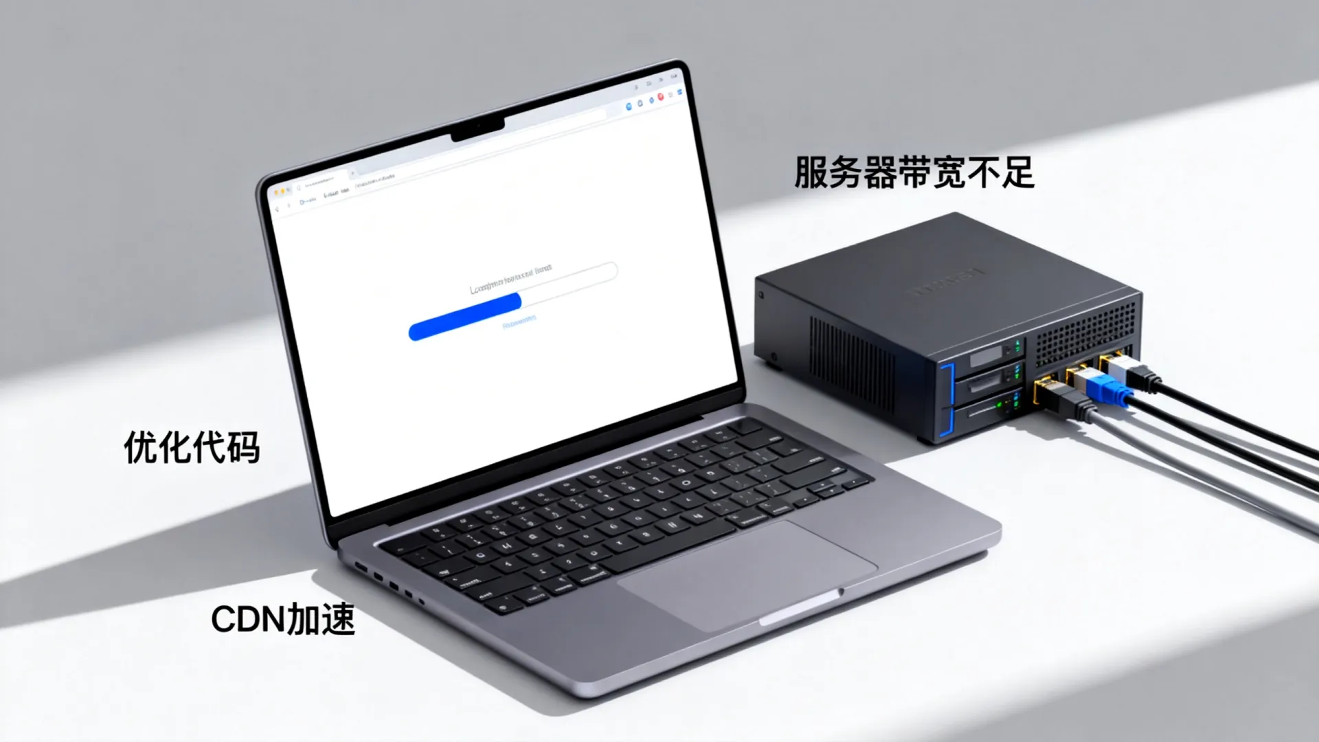 网站打开慢是服务器带宽不够吗