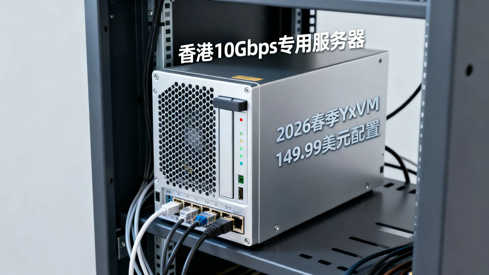 2026春季 YxVM香港10Gbps带宽专用服务器
