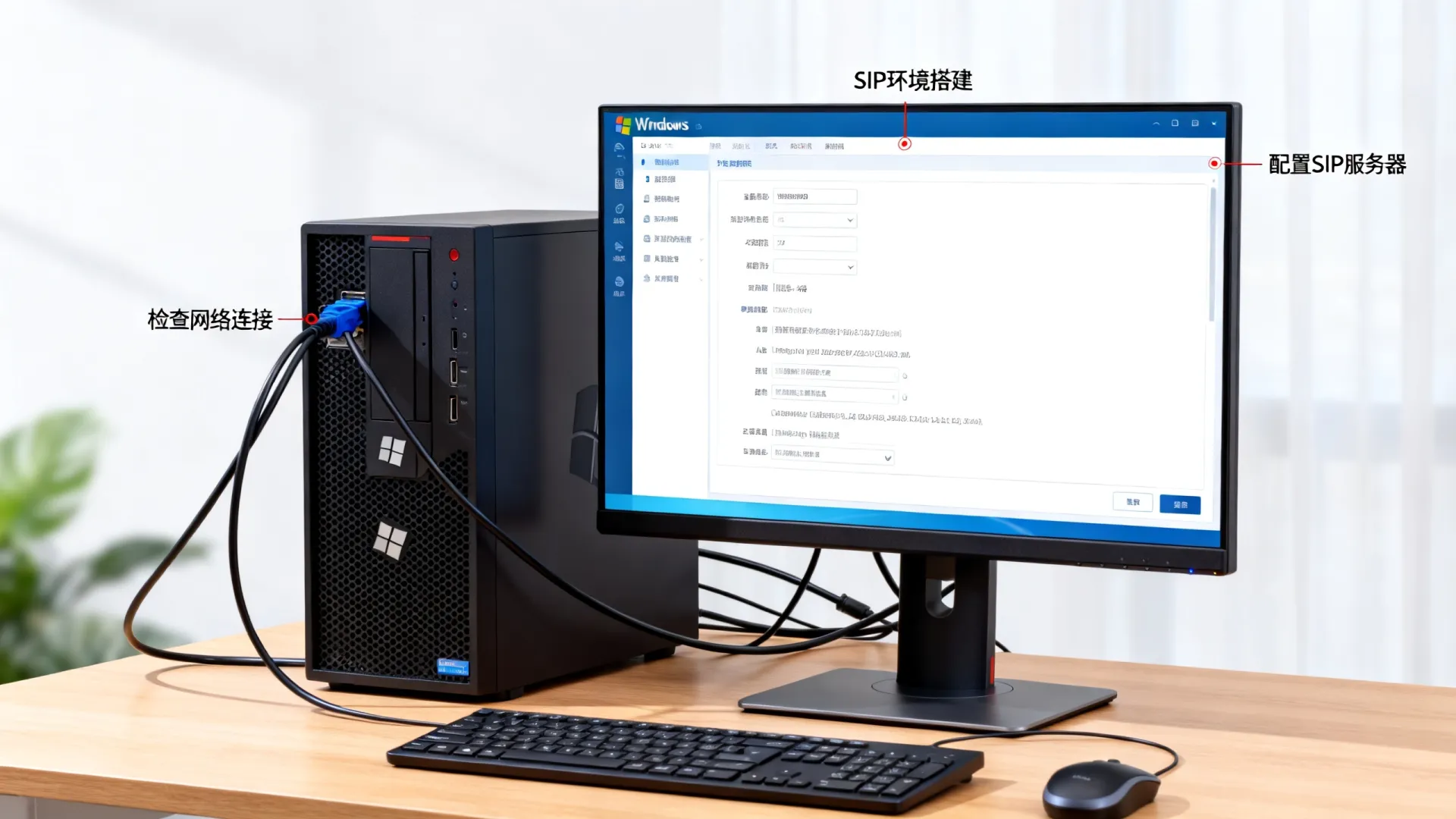 服务器搭建sip环境windows