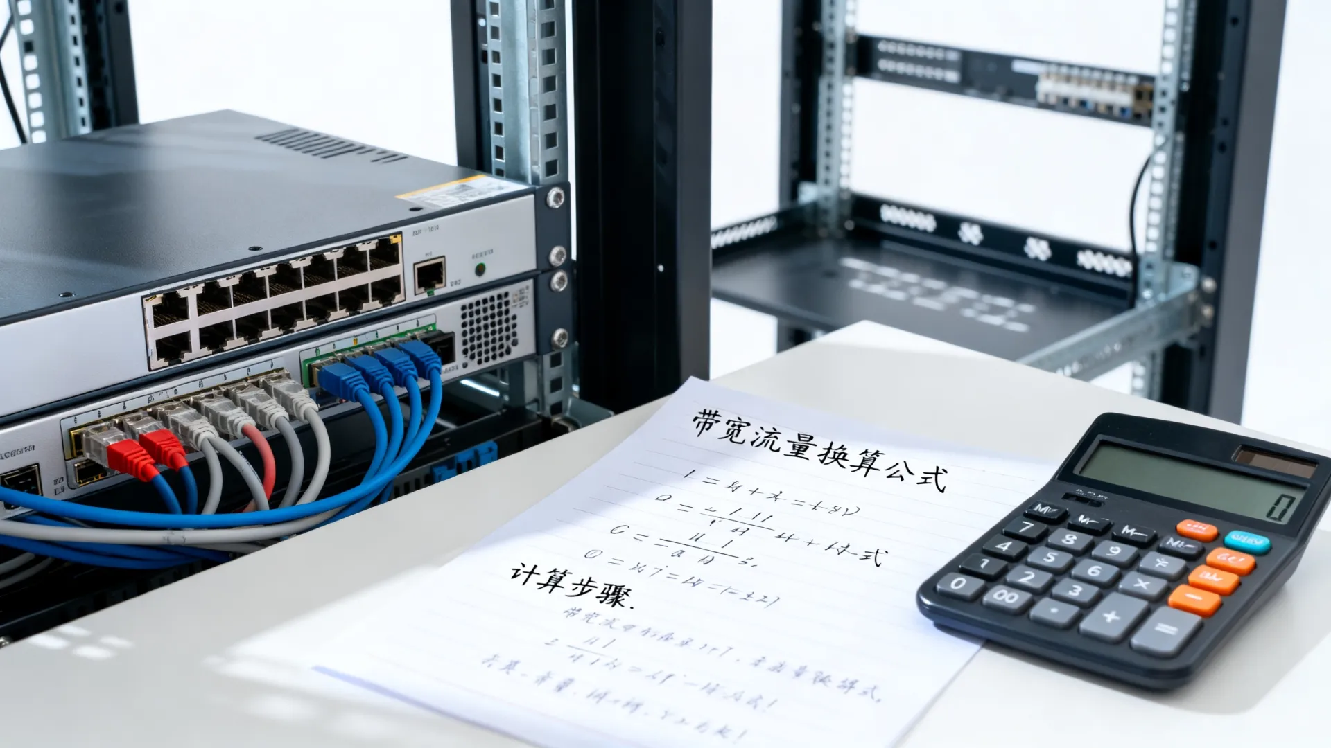 服务器带宽流量换算