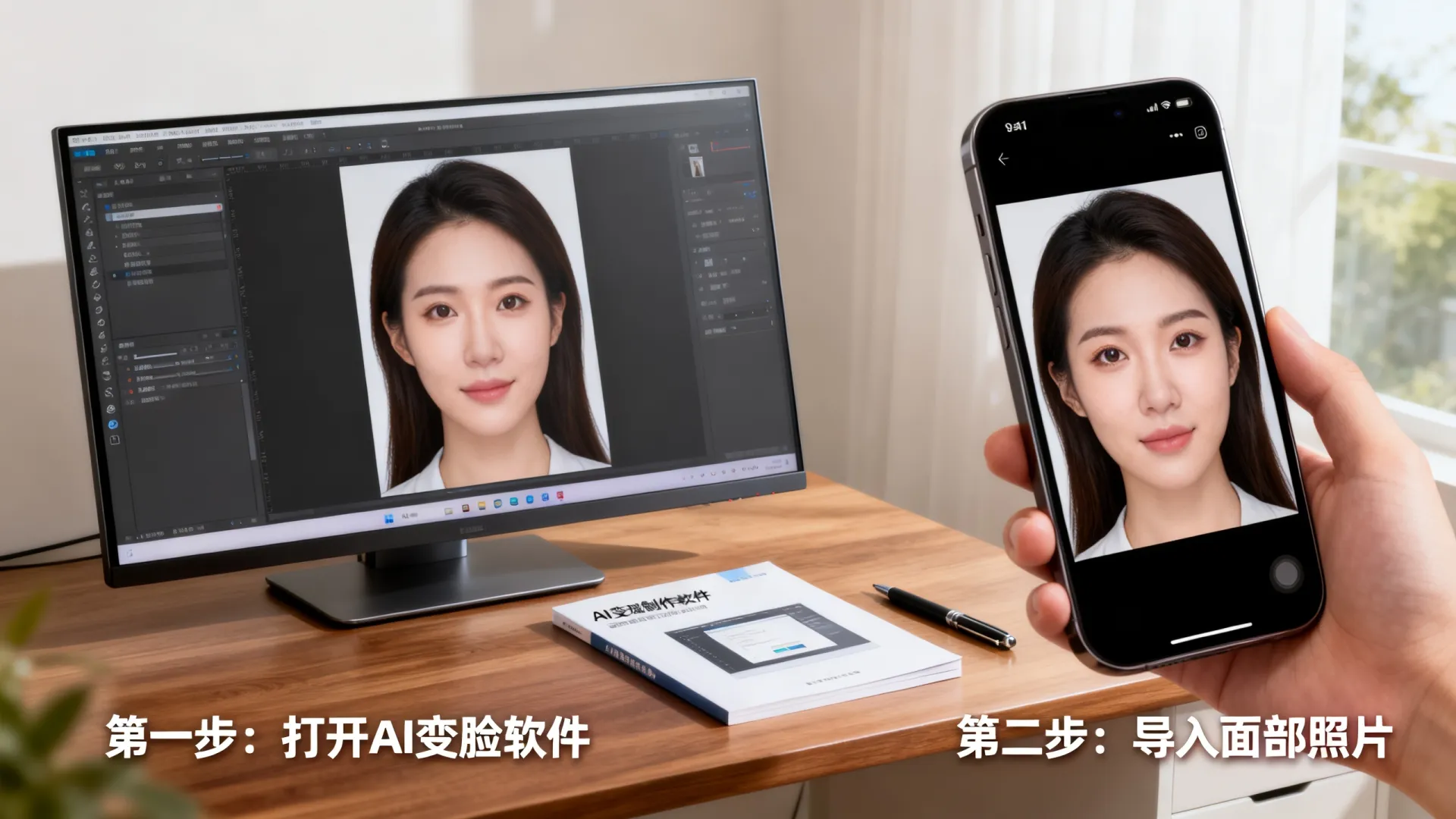 AI变脸怎么创建？AI变脸制作教程详细步骤