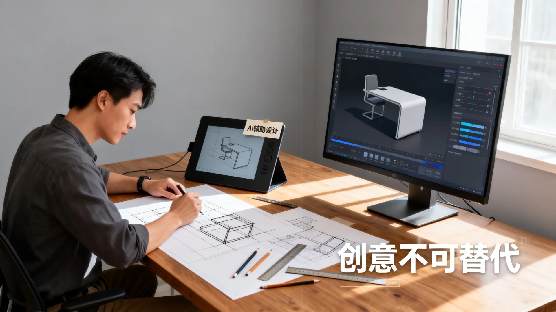 ai代替设计师