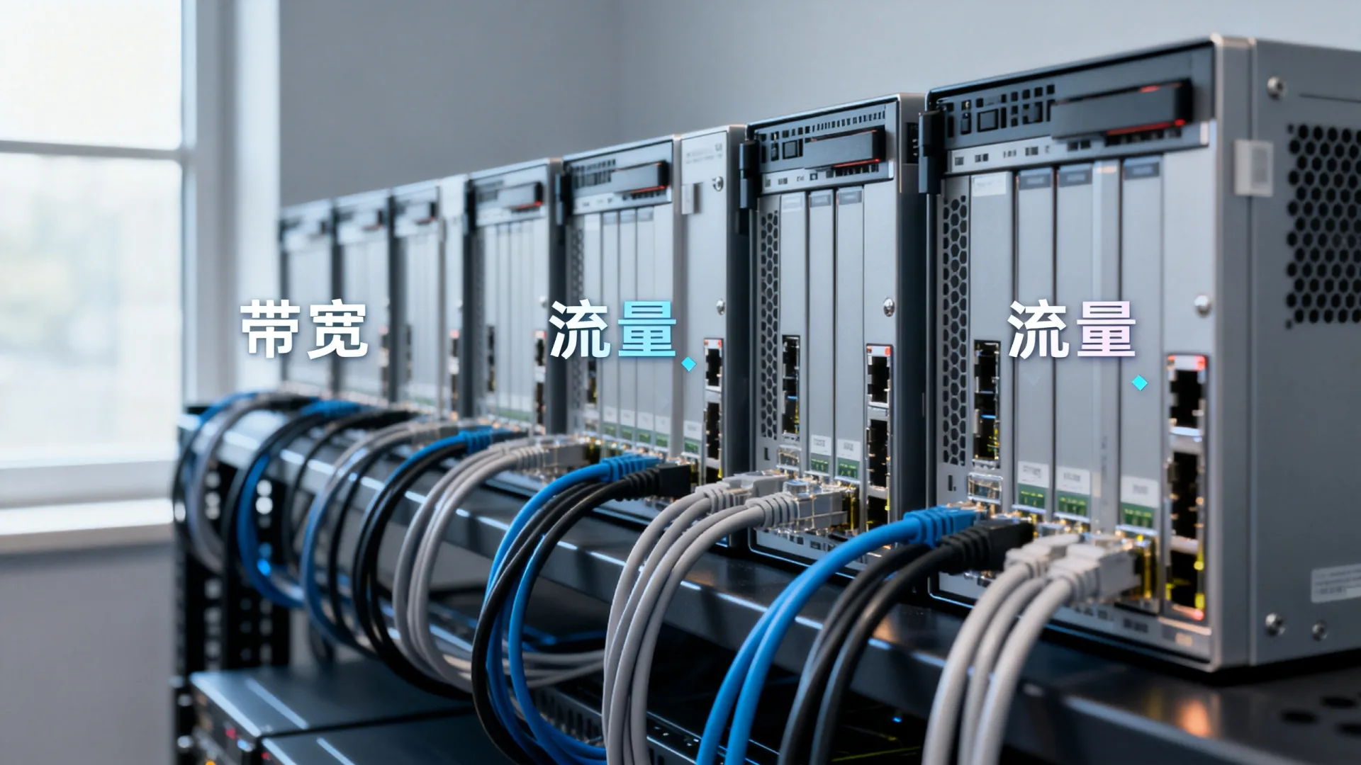 服务器带宽和流量什么关系