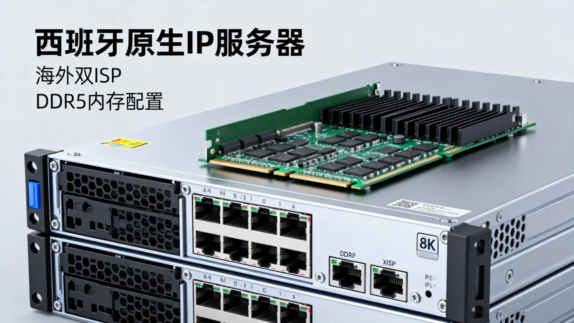 年度大促 海外双ISP 西班牙原生ip - DDR5内存,流量无封顶,5折起 年度大促 海外双ISP 西班牙原生ip