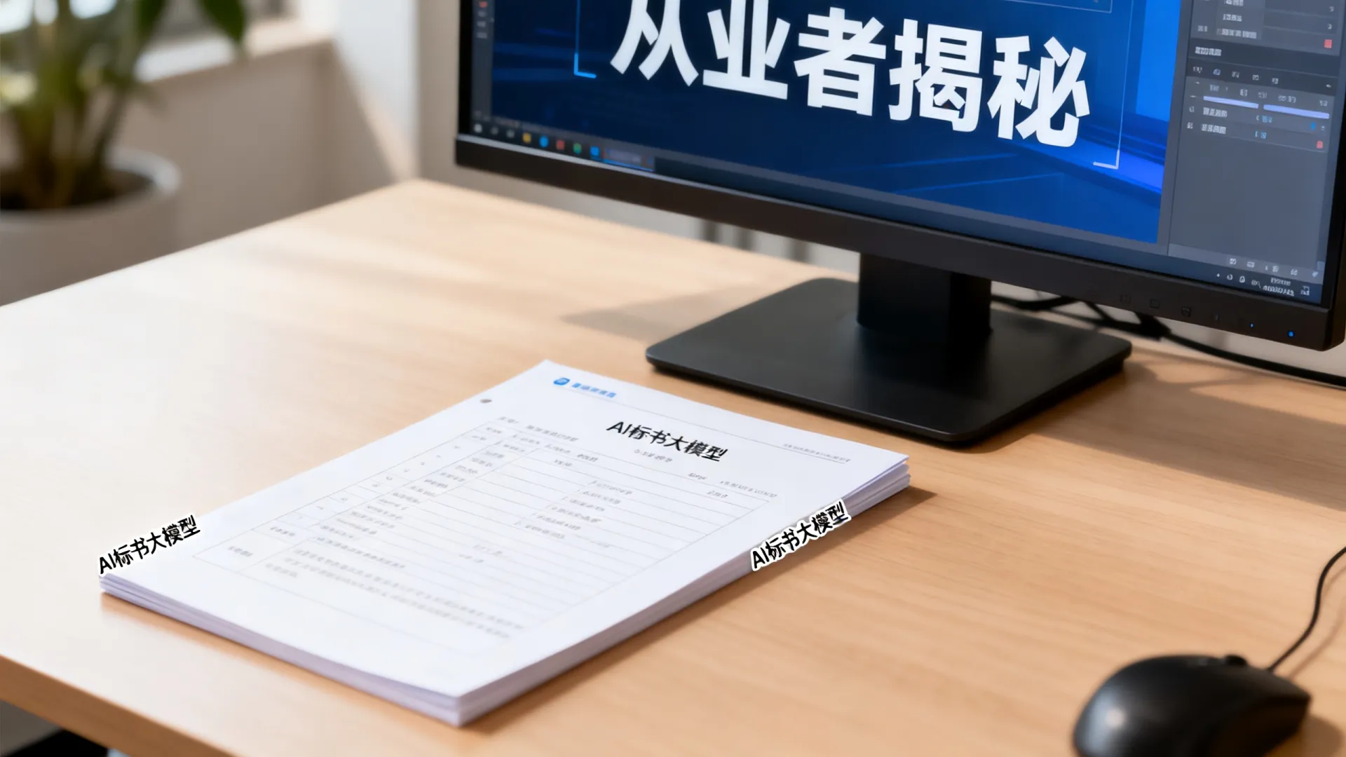 关于ai标书制作大模型
