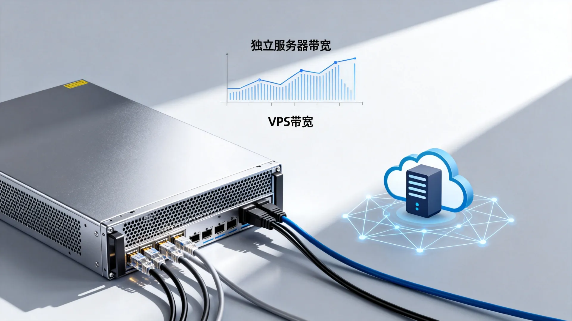 独立服务器带宽和VPS带宽区别在哪