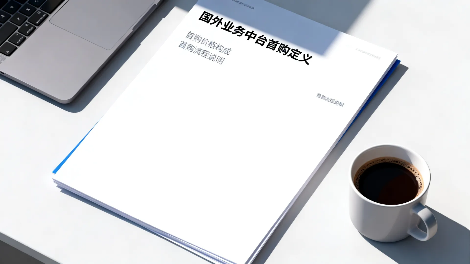 国外业务中台首购