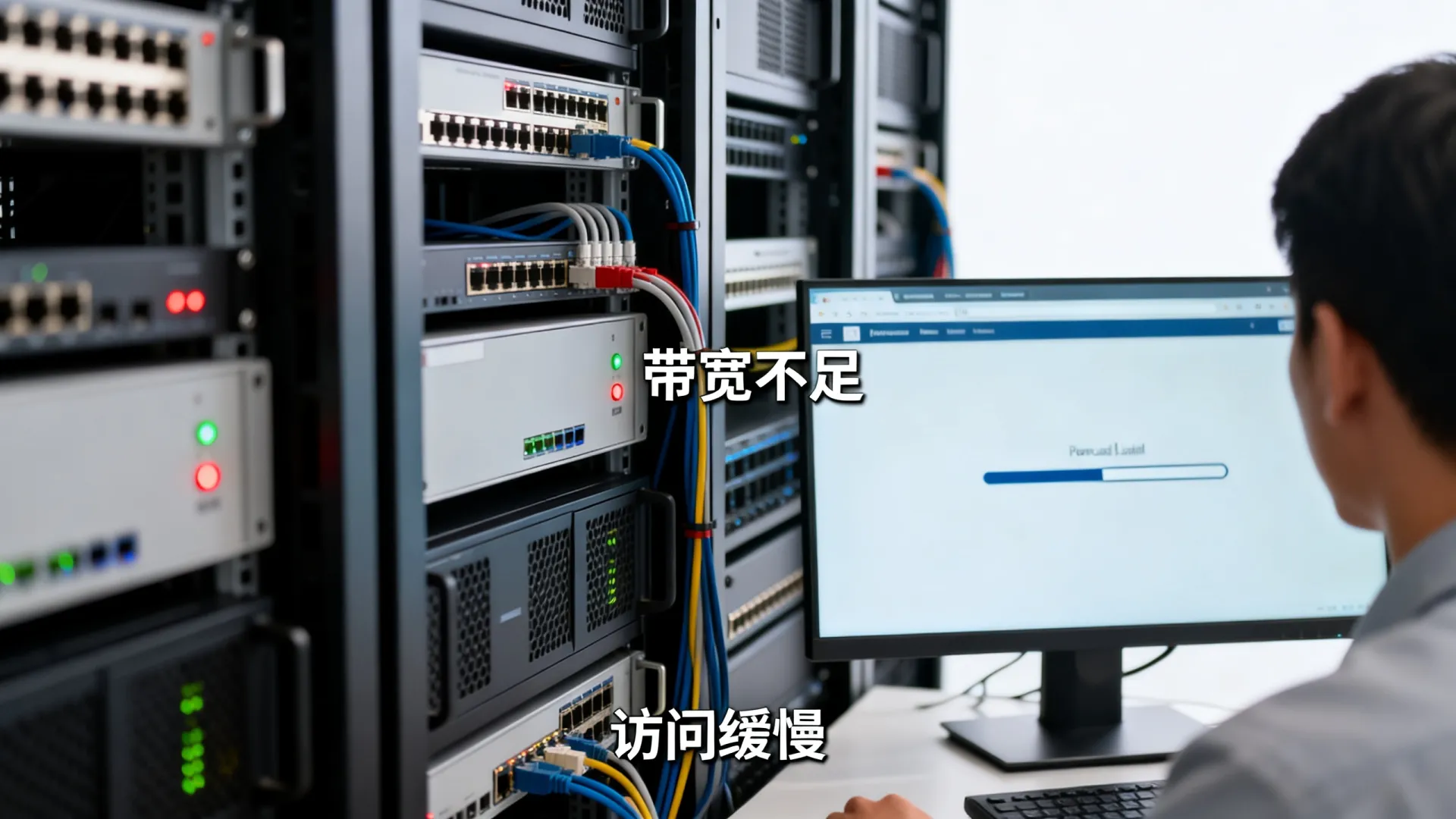服务器带宽不足的表现有哪些