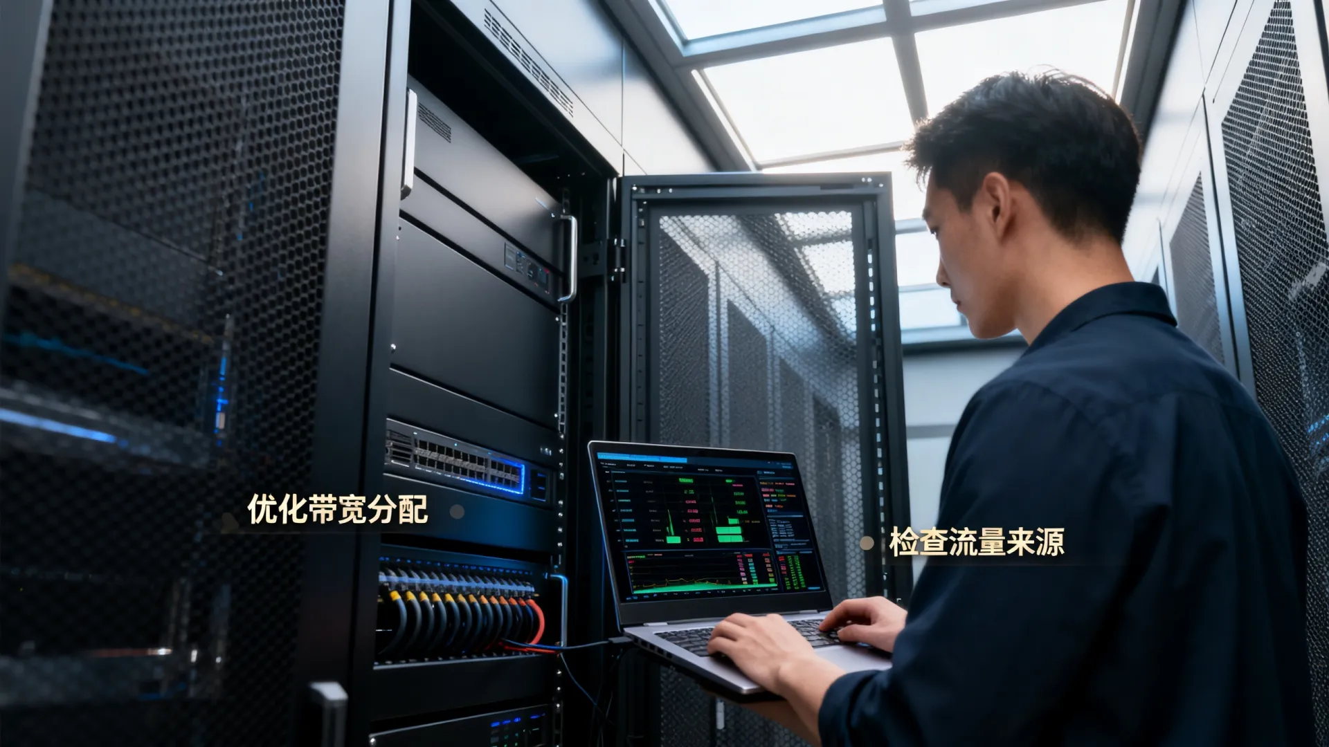 服务器带宽跑满了怎么办