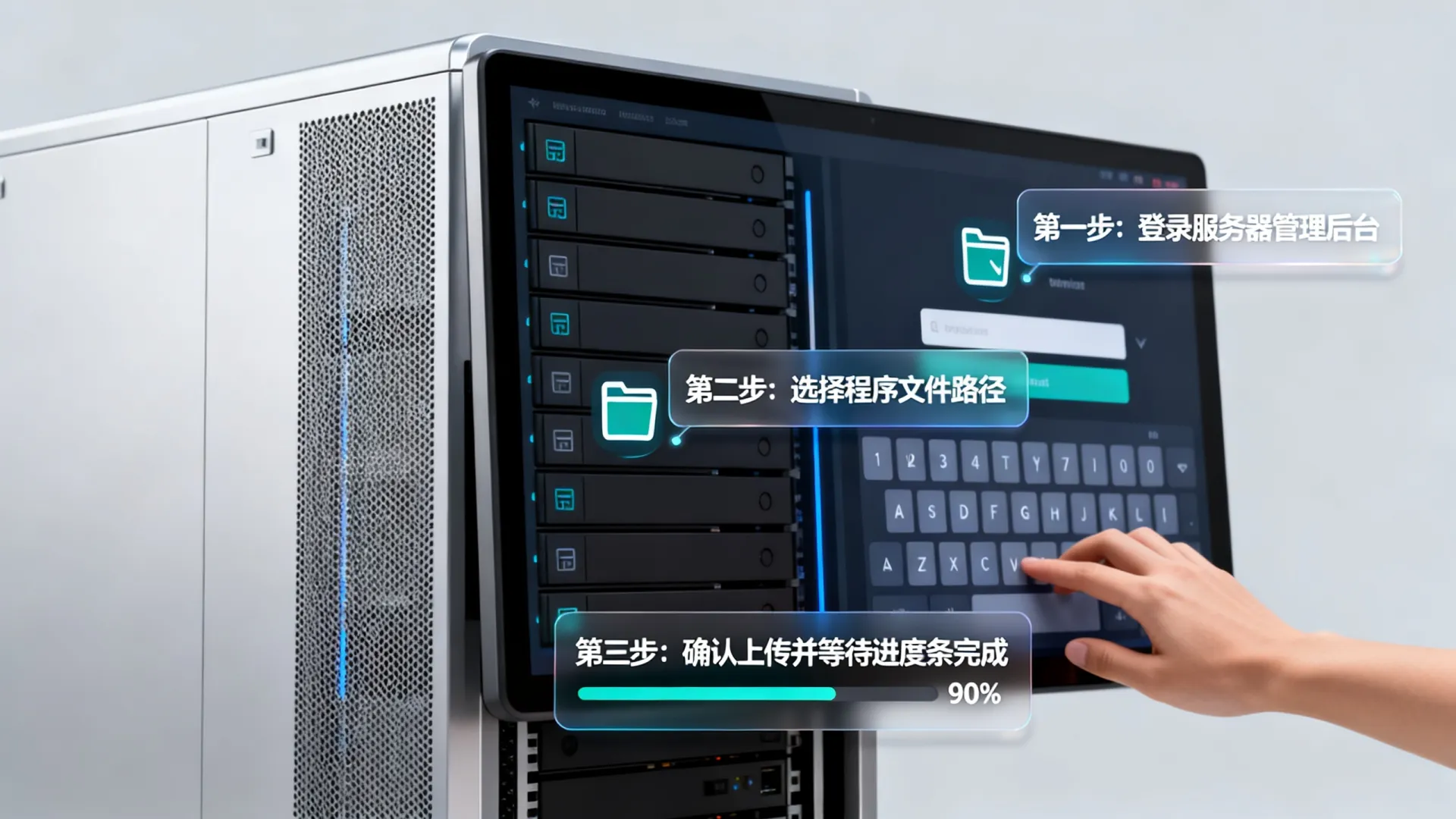 服务器搭上传程序文件