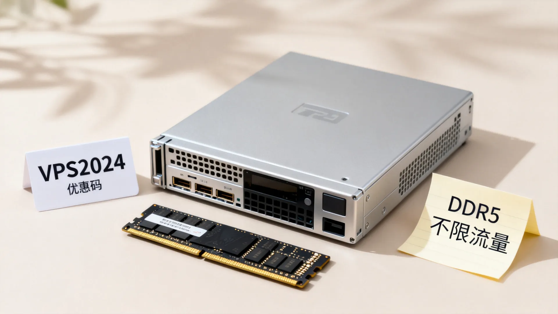 海外三网优化vps优惠码在哪领？DDR5内存不限流量VPS推荐