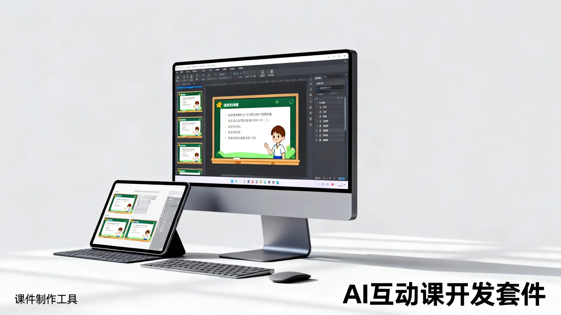 AI互动课开发套件哪家好，AI课件制作工具怎么选