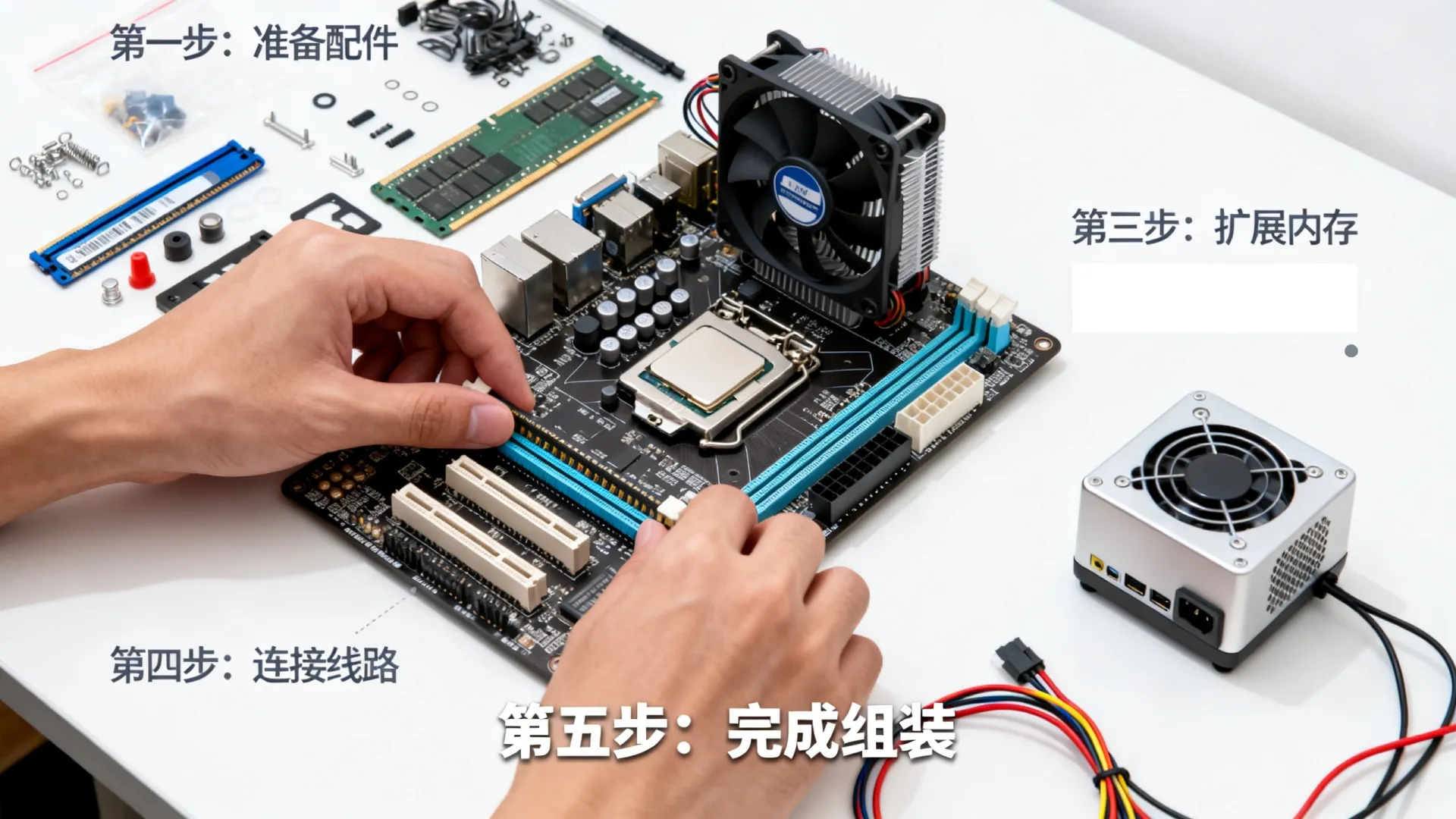 自制迷你小电脑怎么做，详细组装教程图片步骤