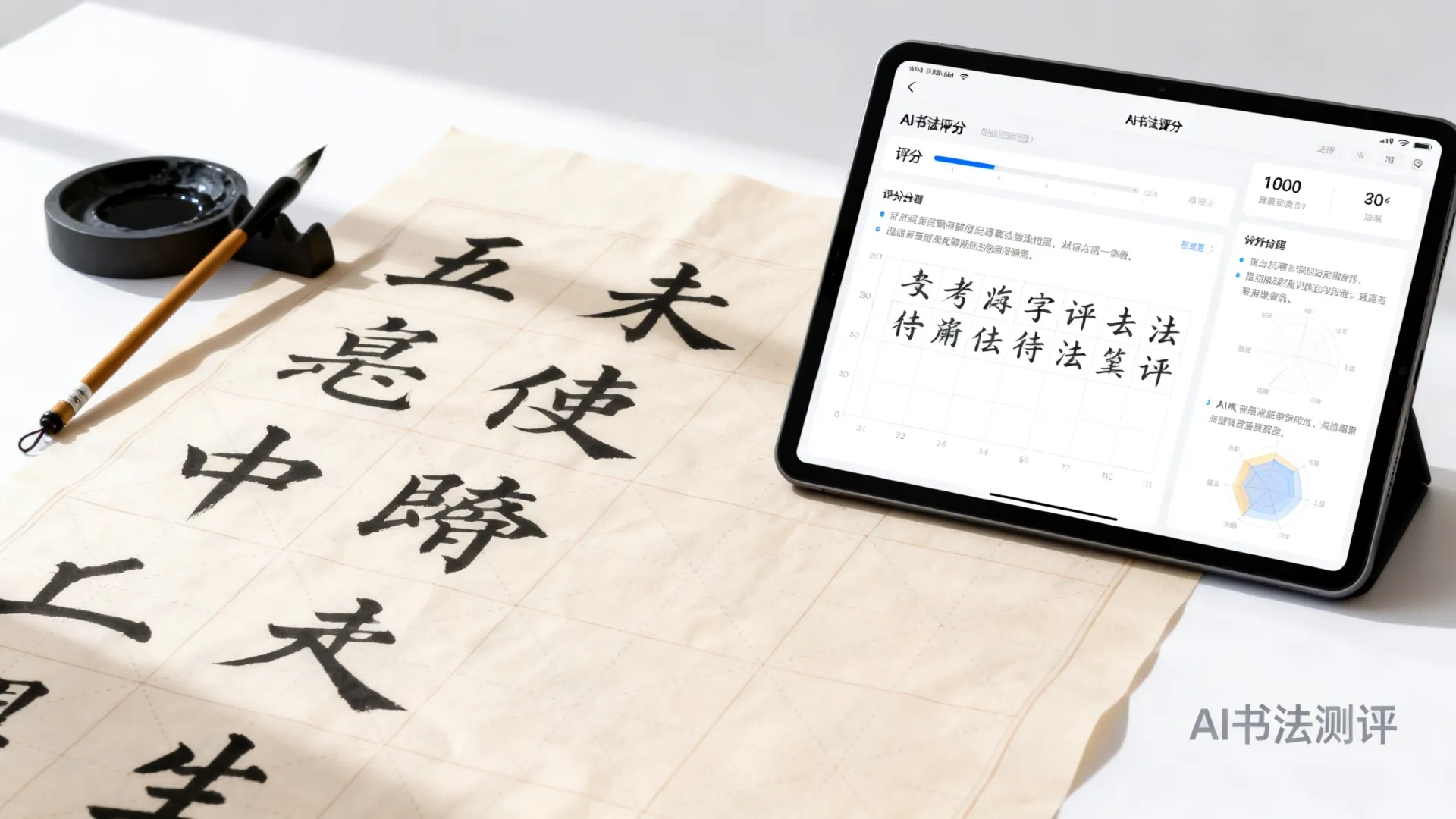 ai书法评分