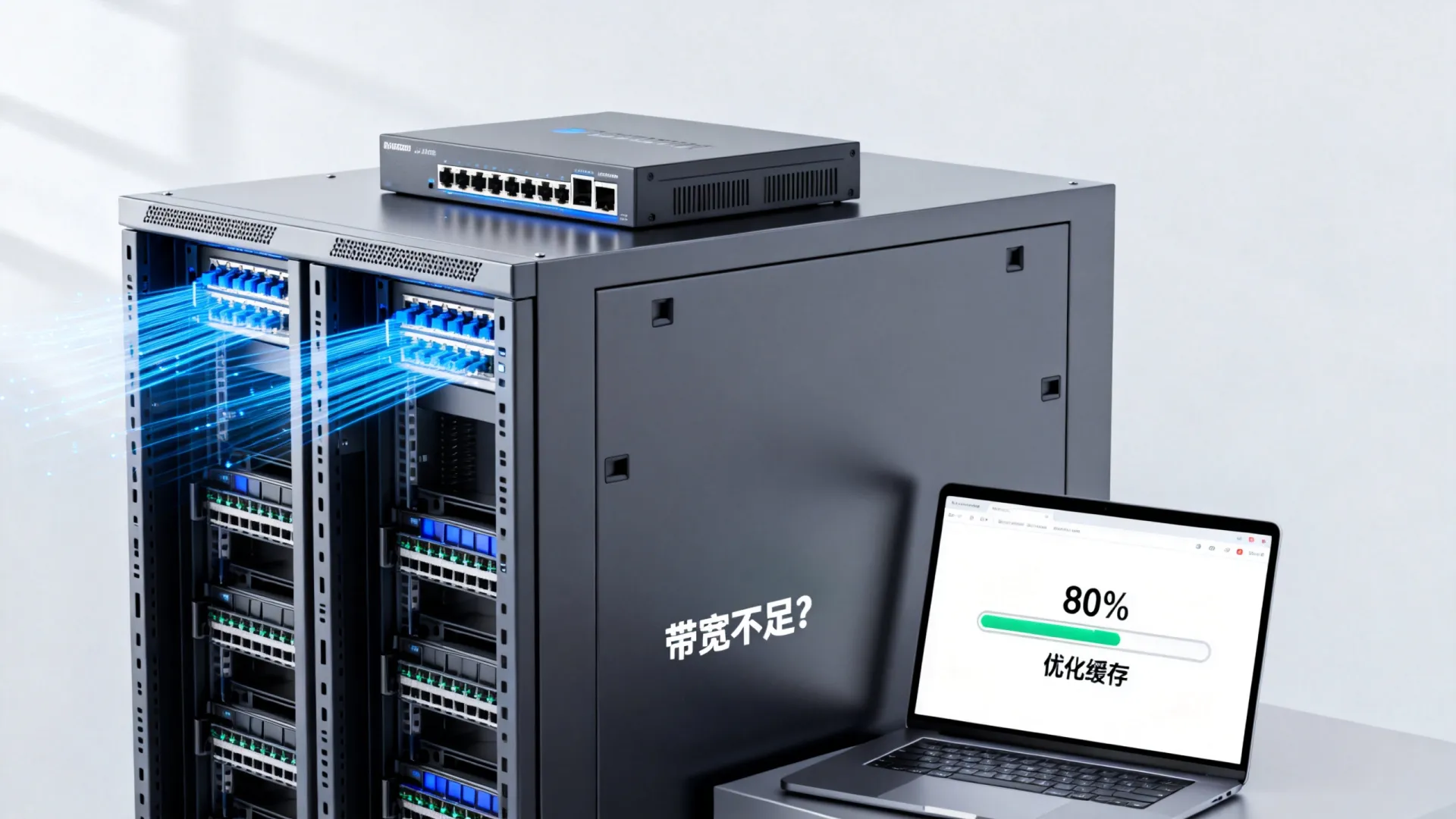 网站打开慢是服务器带宽不够吗