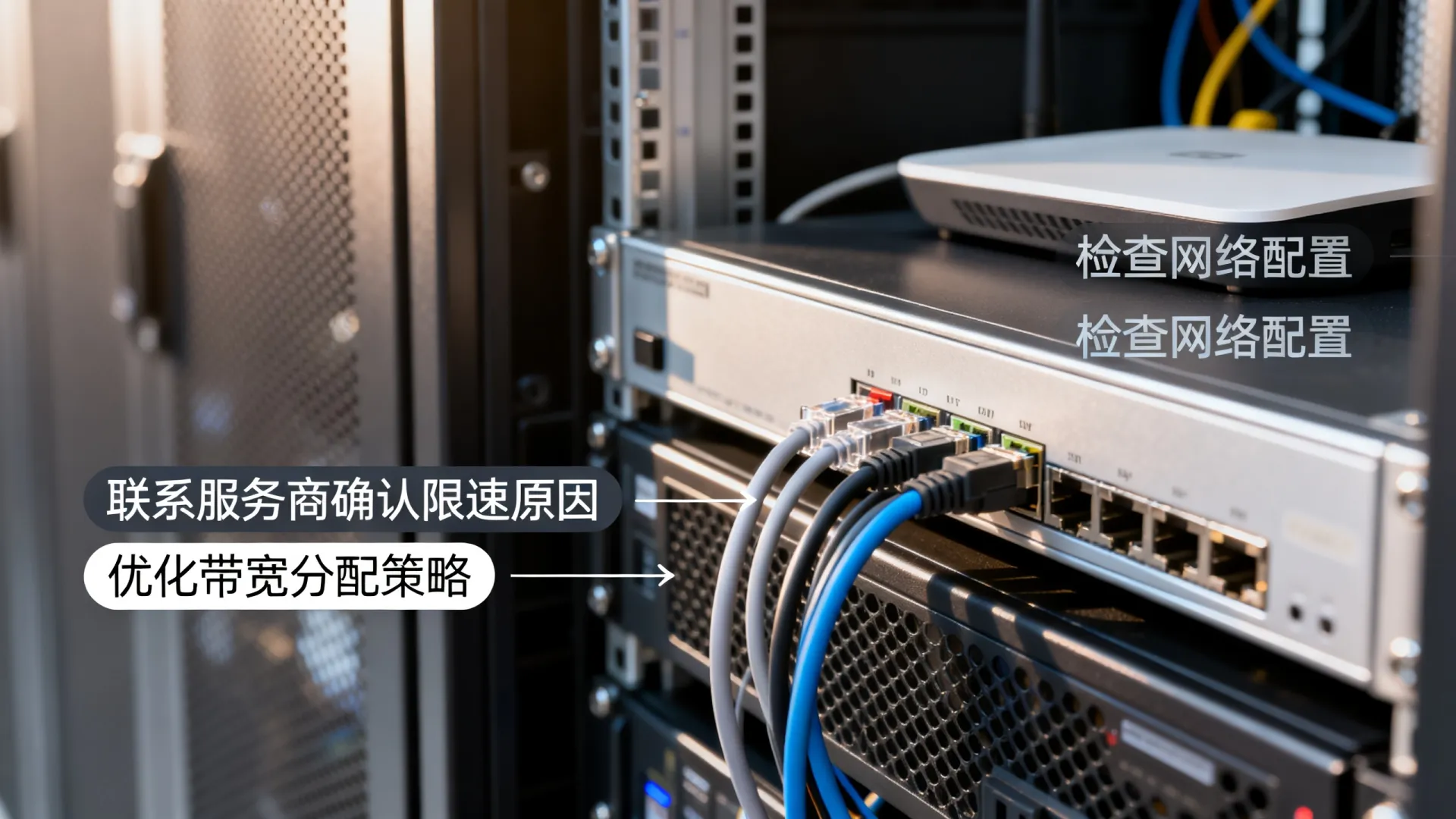 服务器带宽被限速