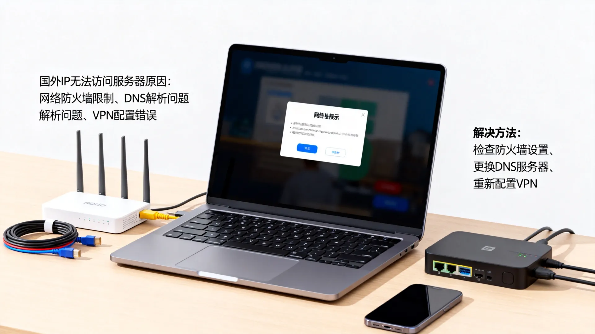 国外ip无法访问服务器