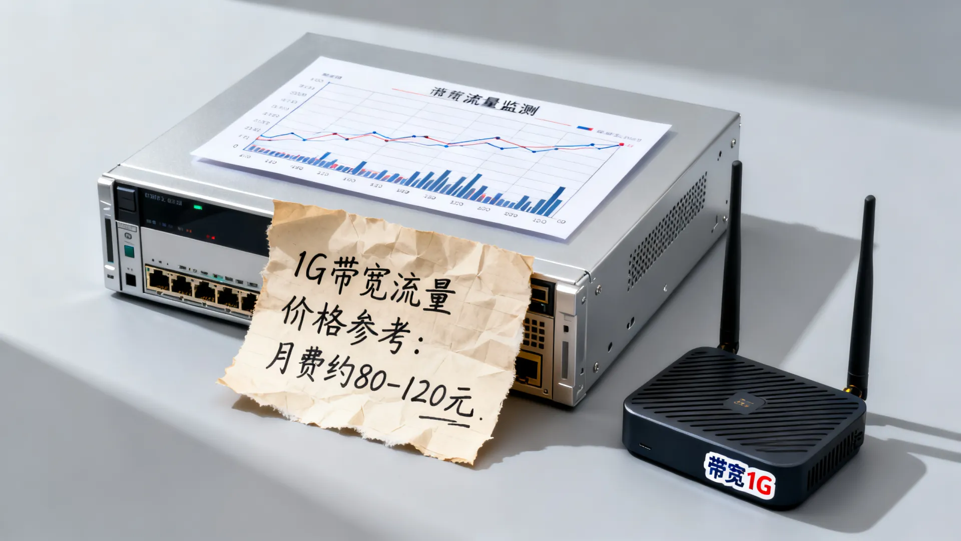 带宽1G流量大概多少钱