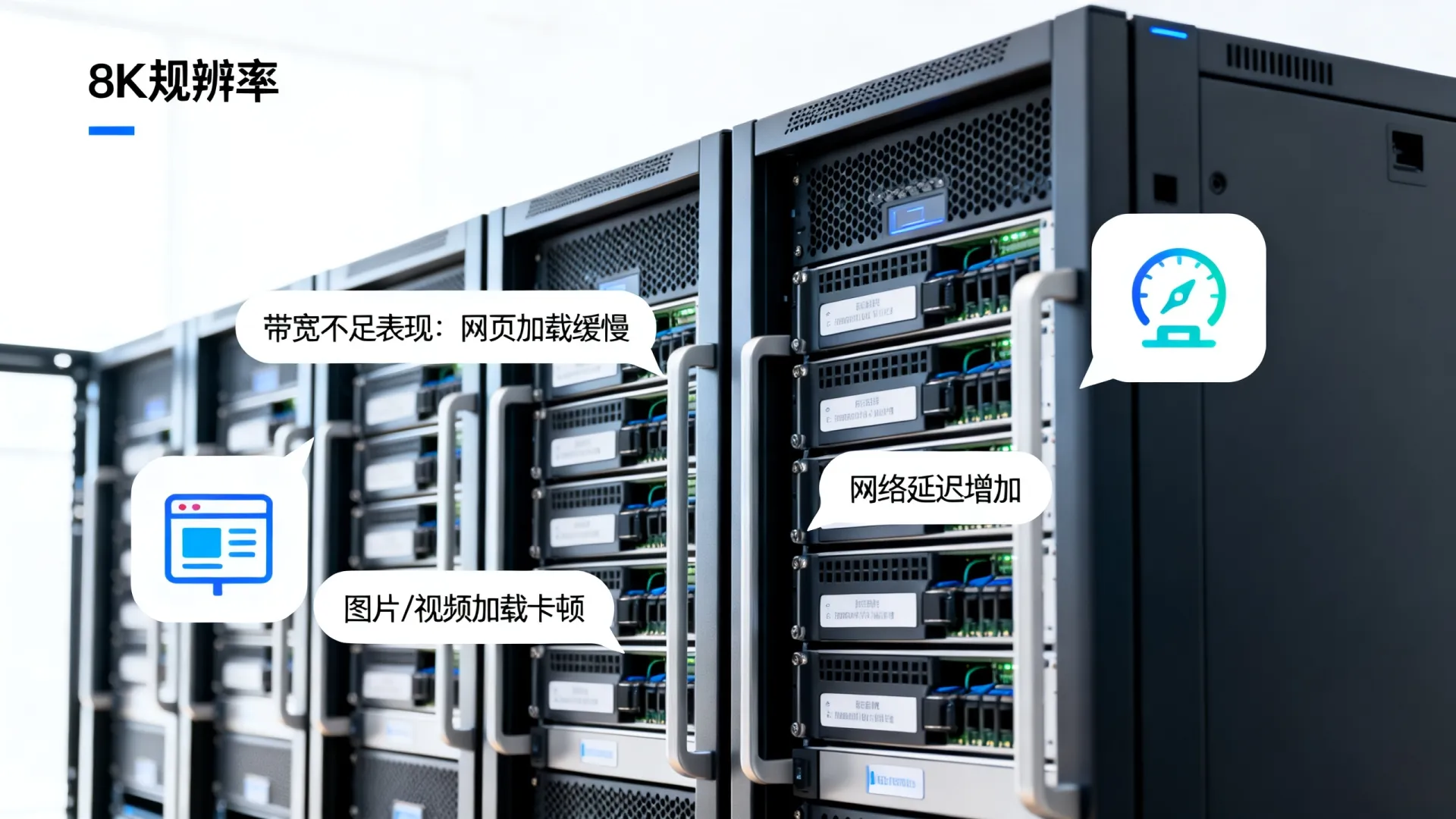 服务器带宽不足的表现有哪些