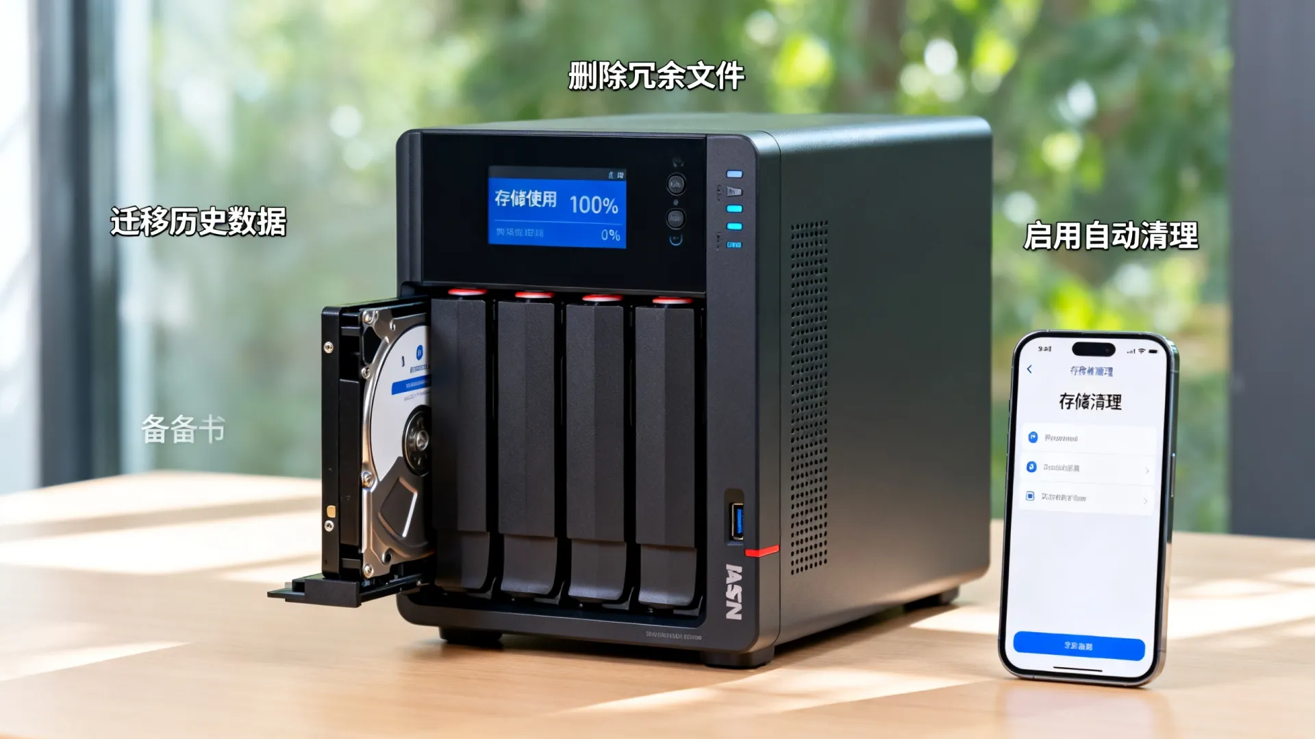 国外nas云存储如何清理