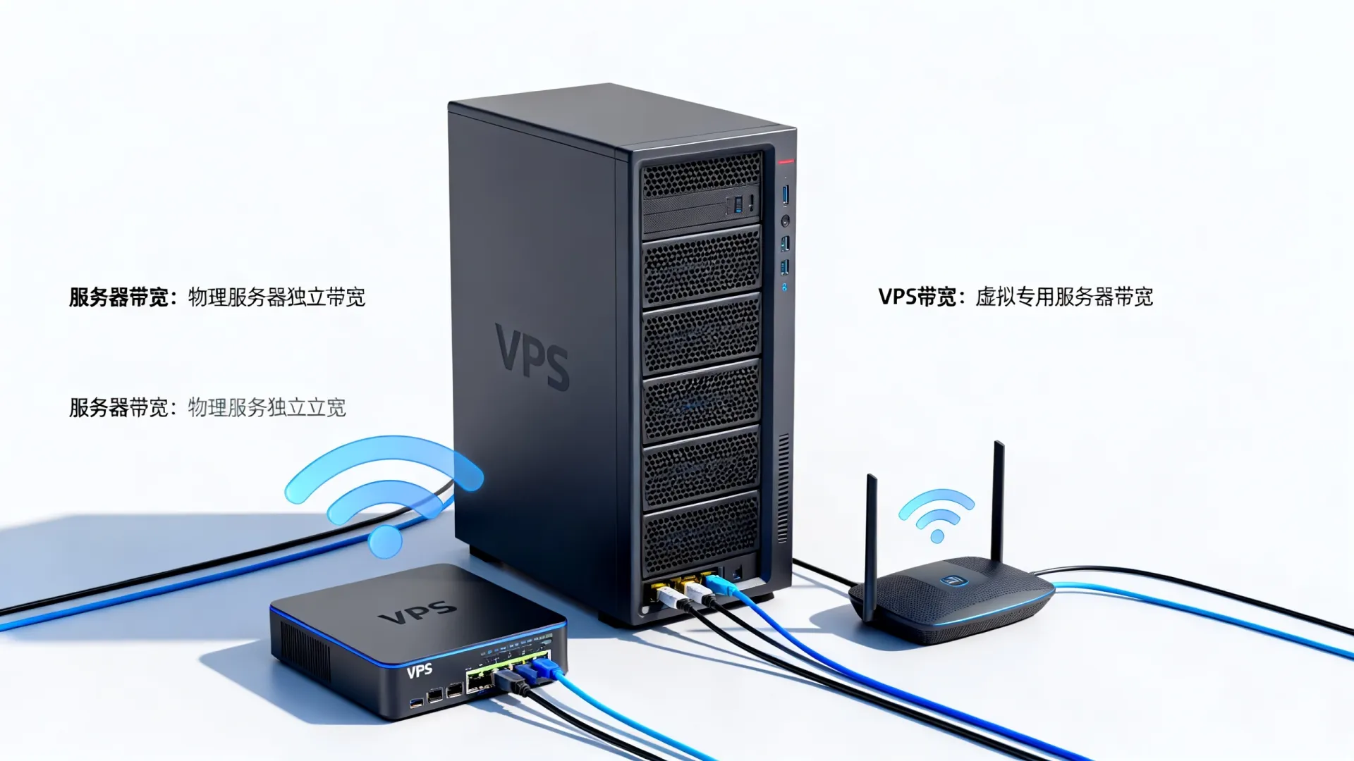 VPS带宽和服务器带宽区别
