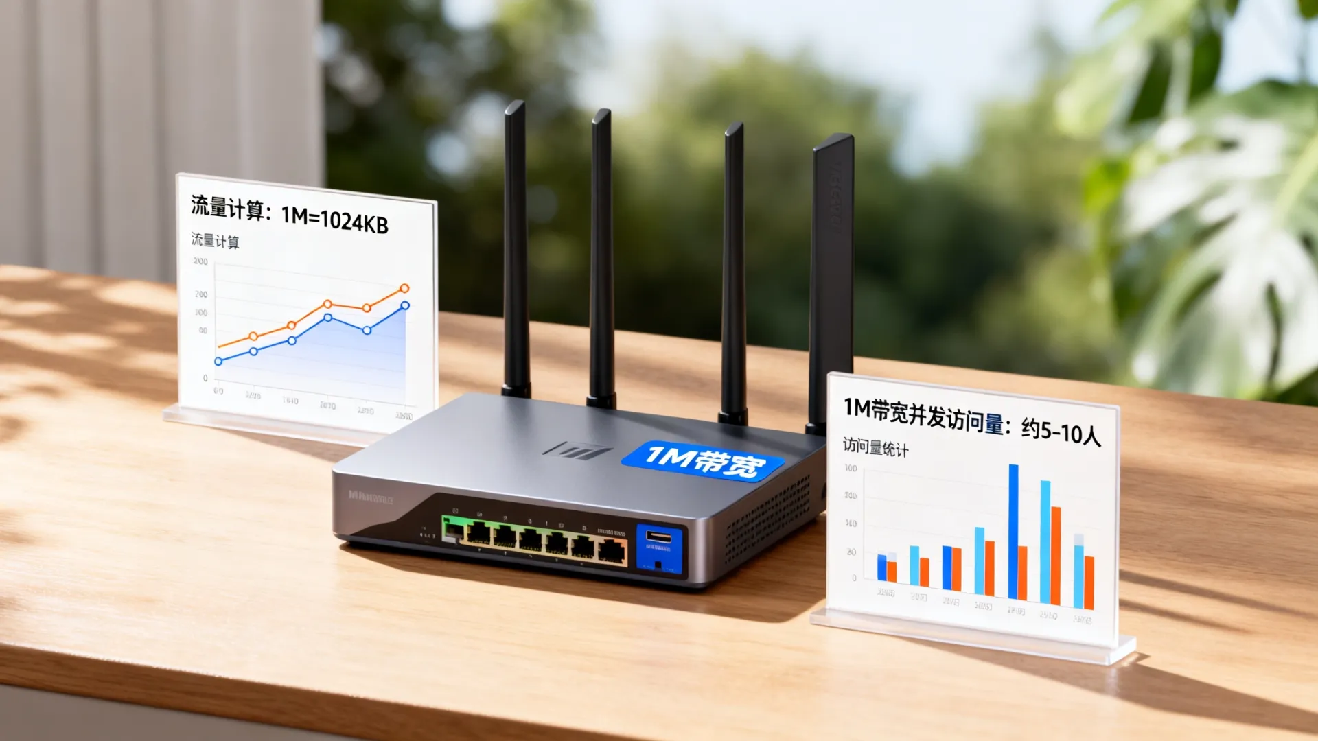 带宽1M等于多少流量