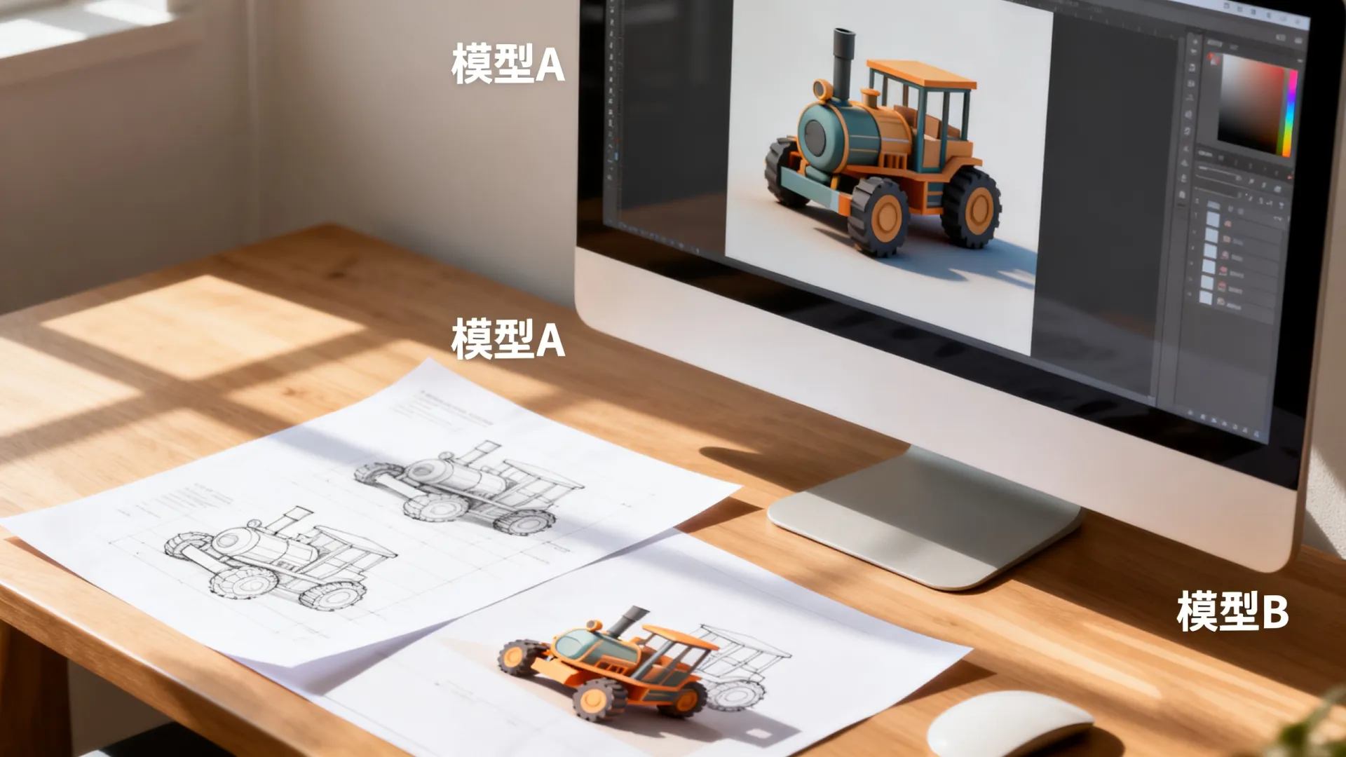 关于以文生图大模型