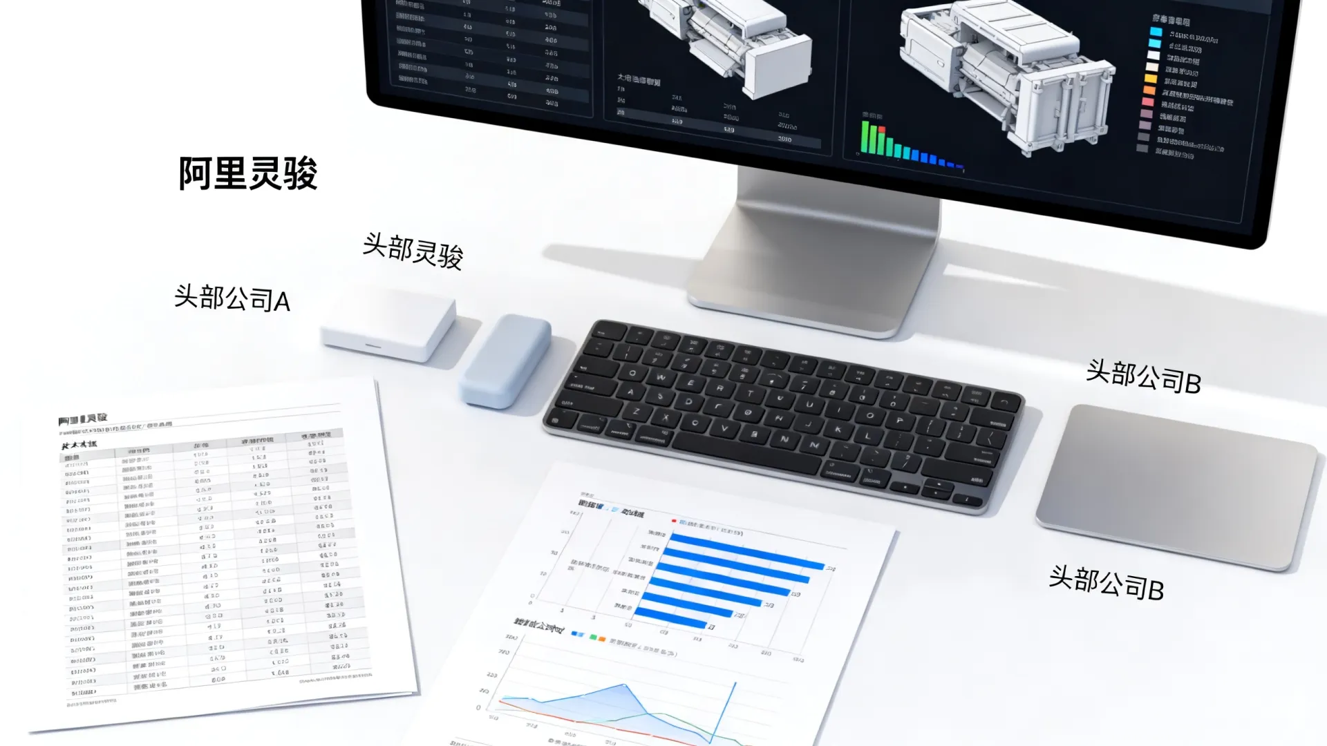 阿里灵骏大模型头部公司对比