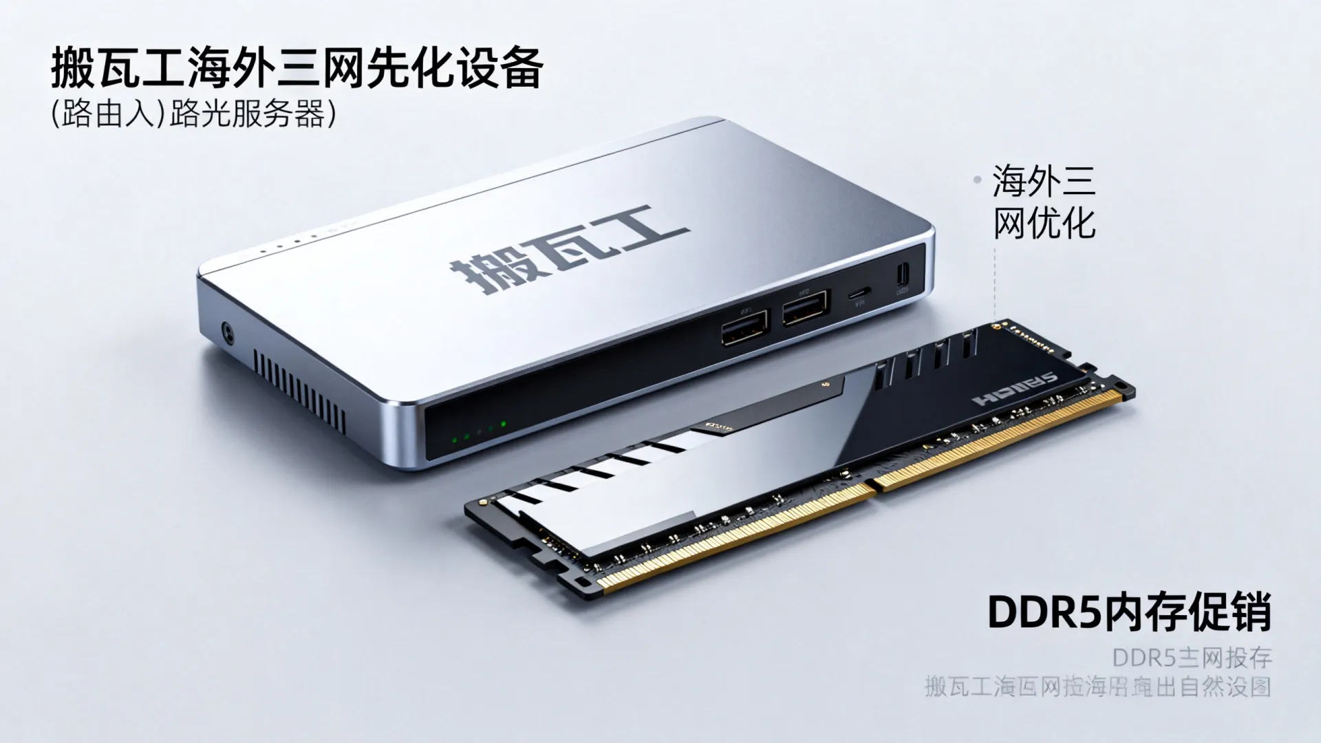 2026年 海外三网优化 搬瓦工最新促销 - DDR5内存,流量用不完 2026年 海外三网优化 搬瓦工最新促销