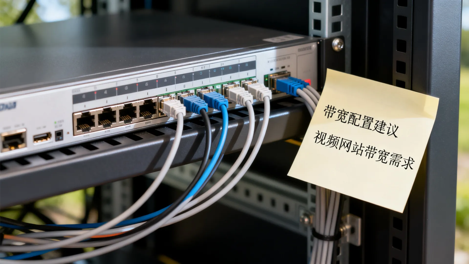 视频网站服务器带宽配置建议