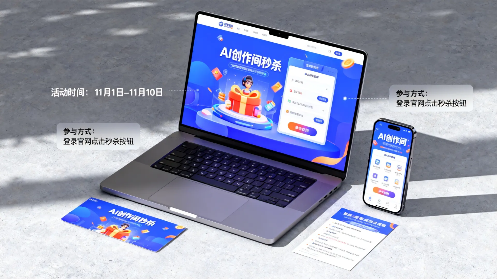 AI创作间秒杀