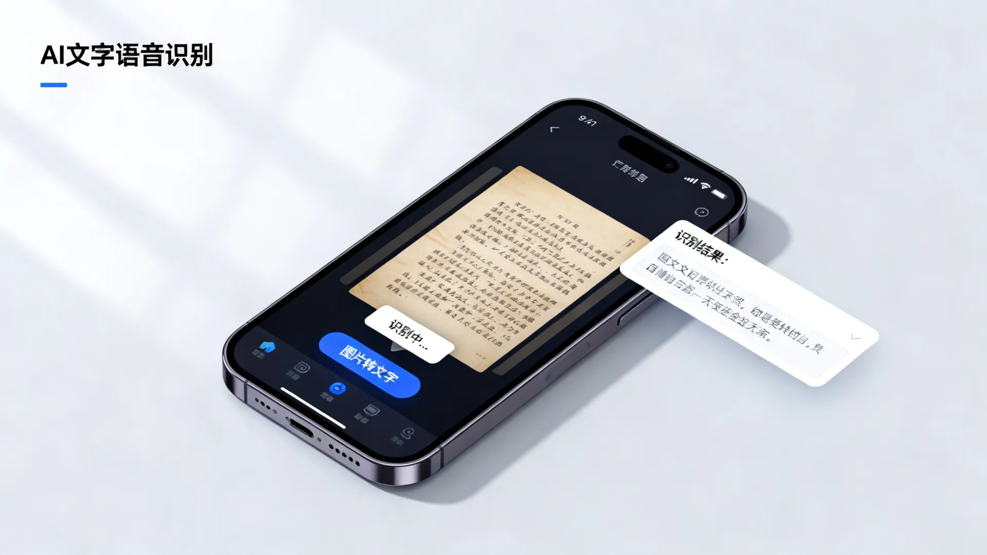 ai文字语音识别图片识别 ai文字语音识别图片识别