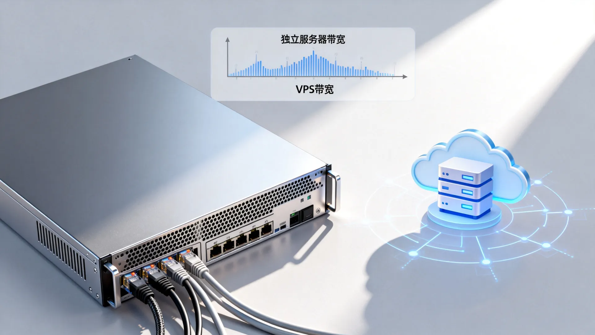 独立服务器带宽和VPS带宽区别在哪
