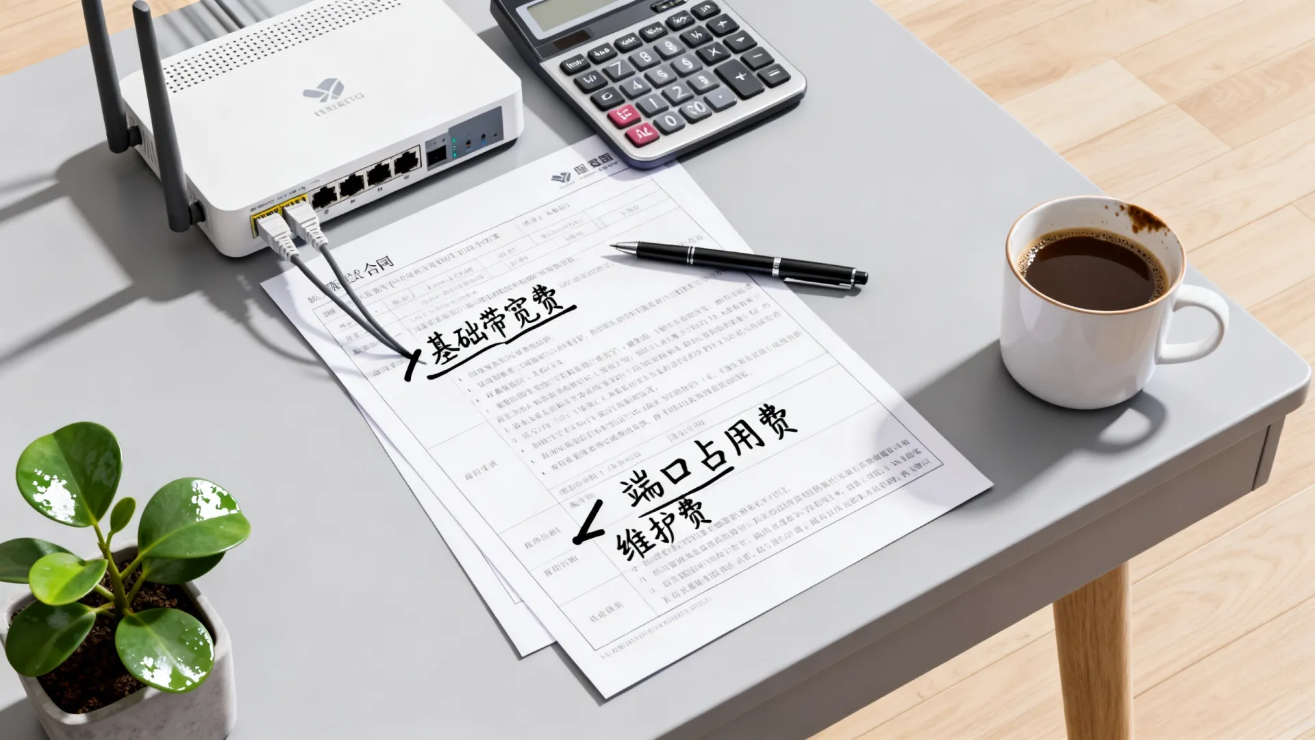 专线宽带费用组成