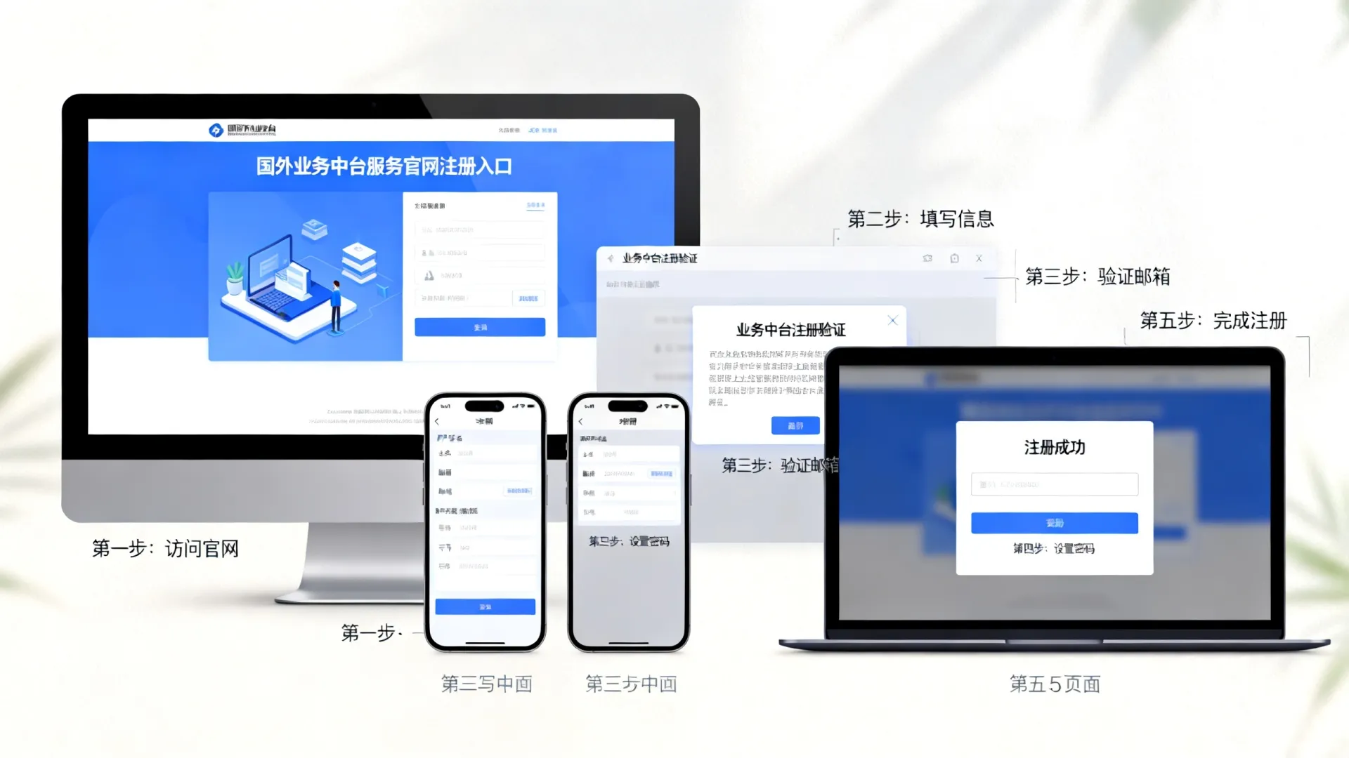 国外业务中台服务新用户