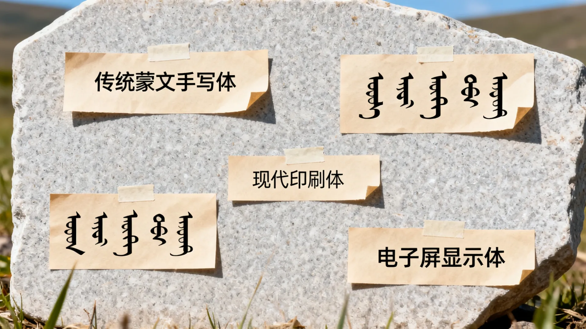 AI可以识别的蒙文字体有哪些，哪种字体识别准确率高？