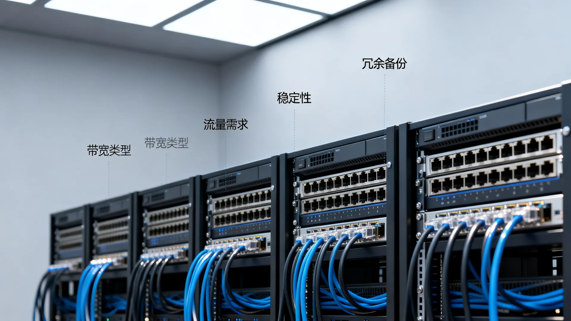服务器托管带宽怎么选