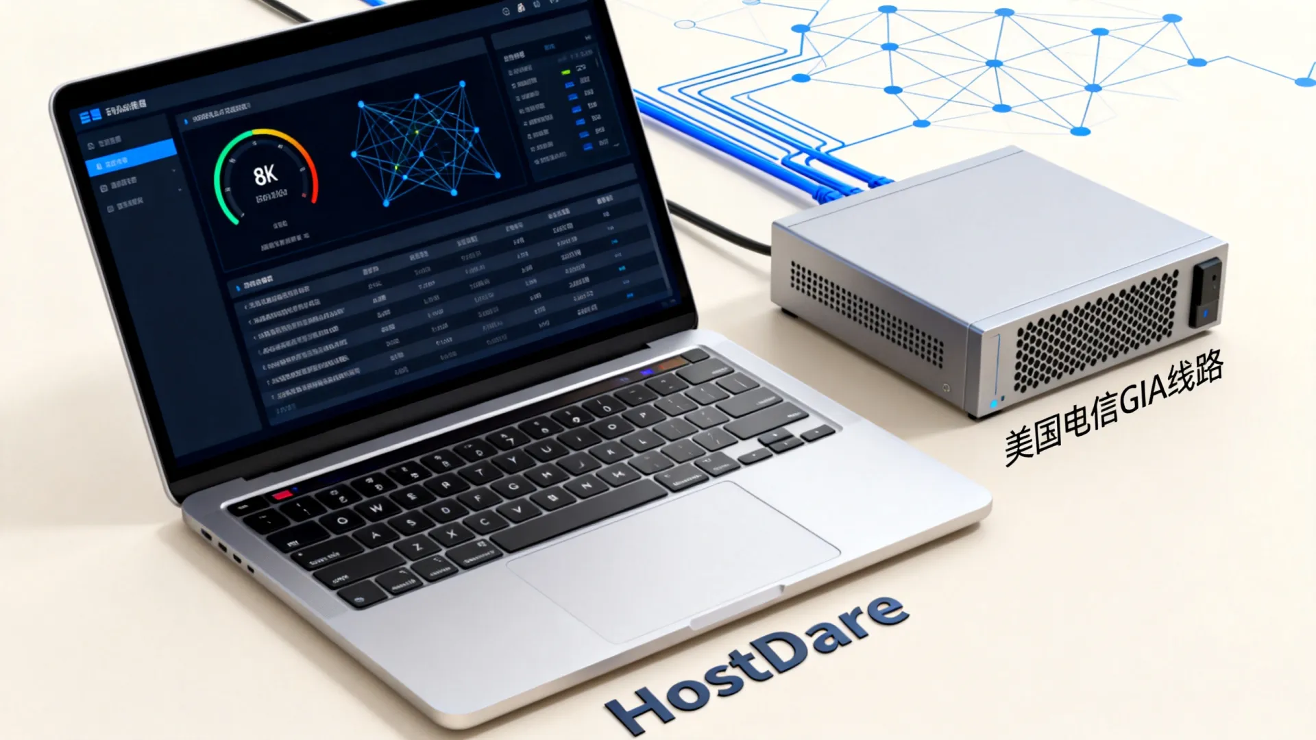 HostDare怎么样？美国电信GIA线路VPS值得买吗？