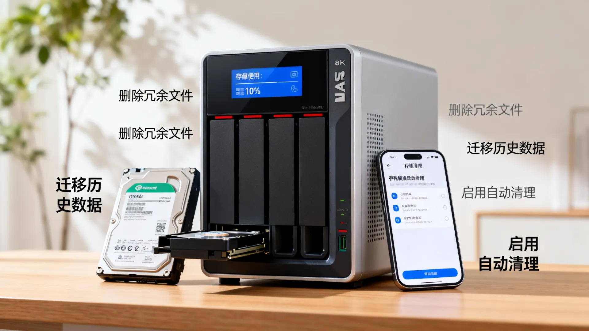 国外nas云存储如何清理