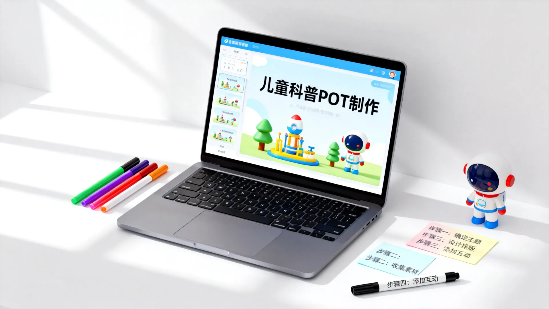 关于大模型儿童科普ppt
