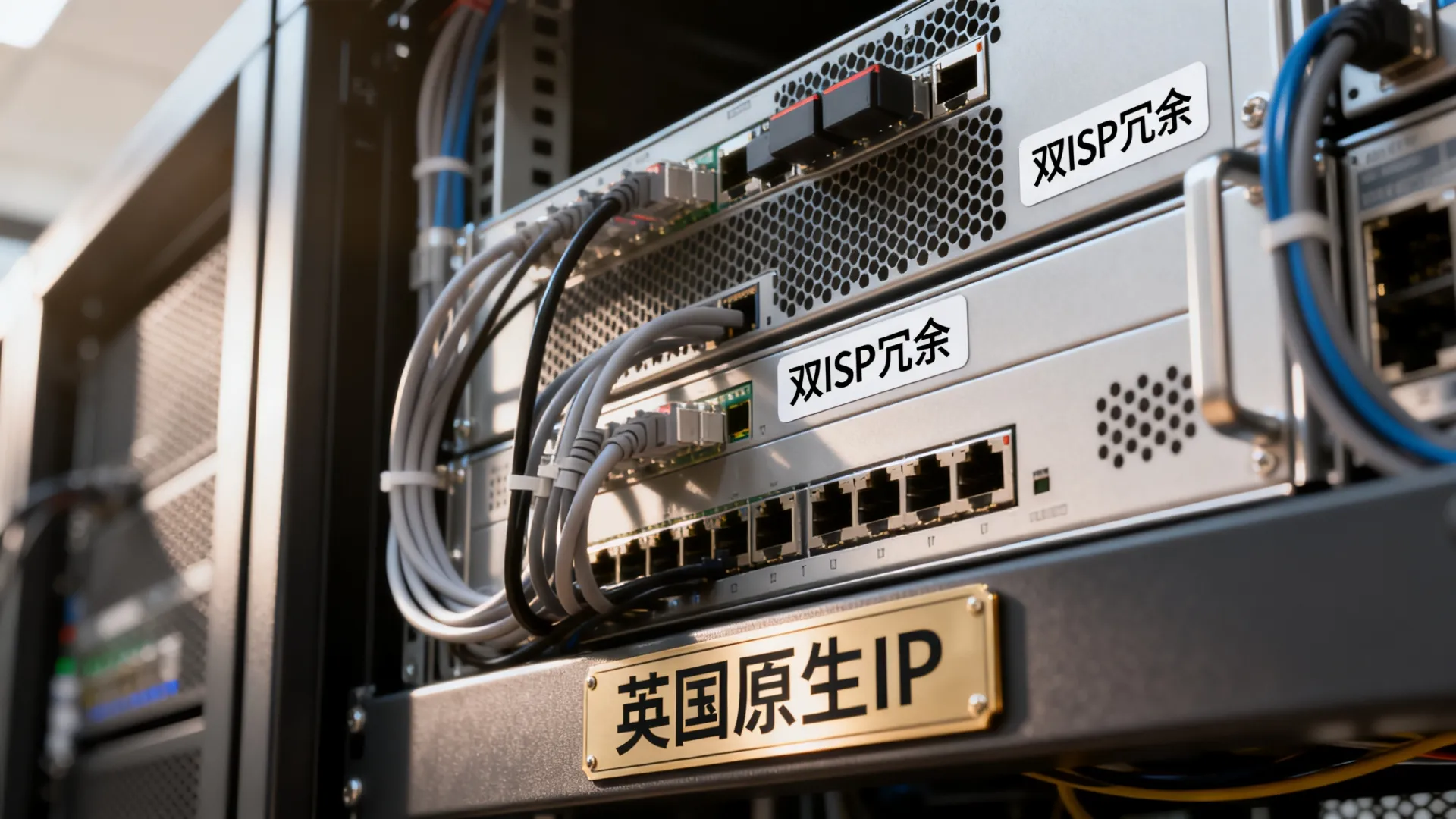 英国机房双ISP 英国原生ip